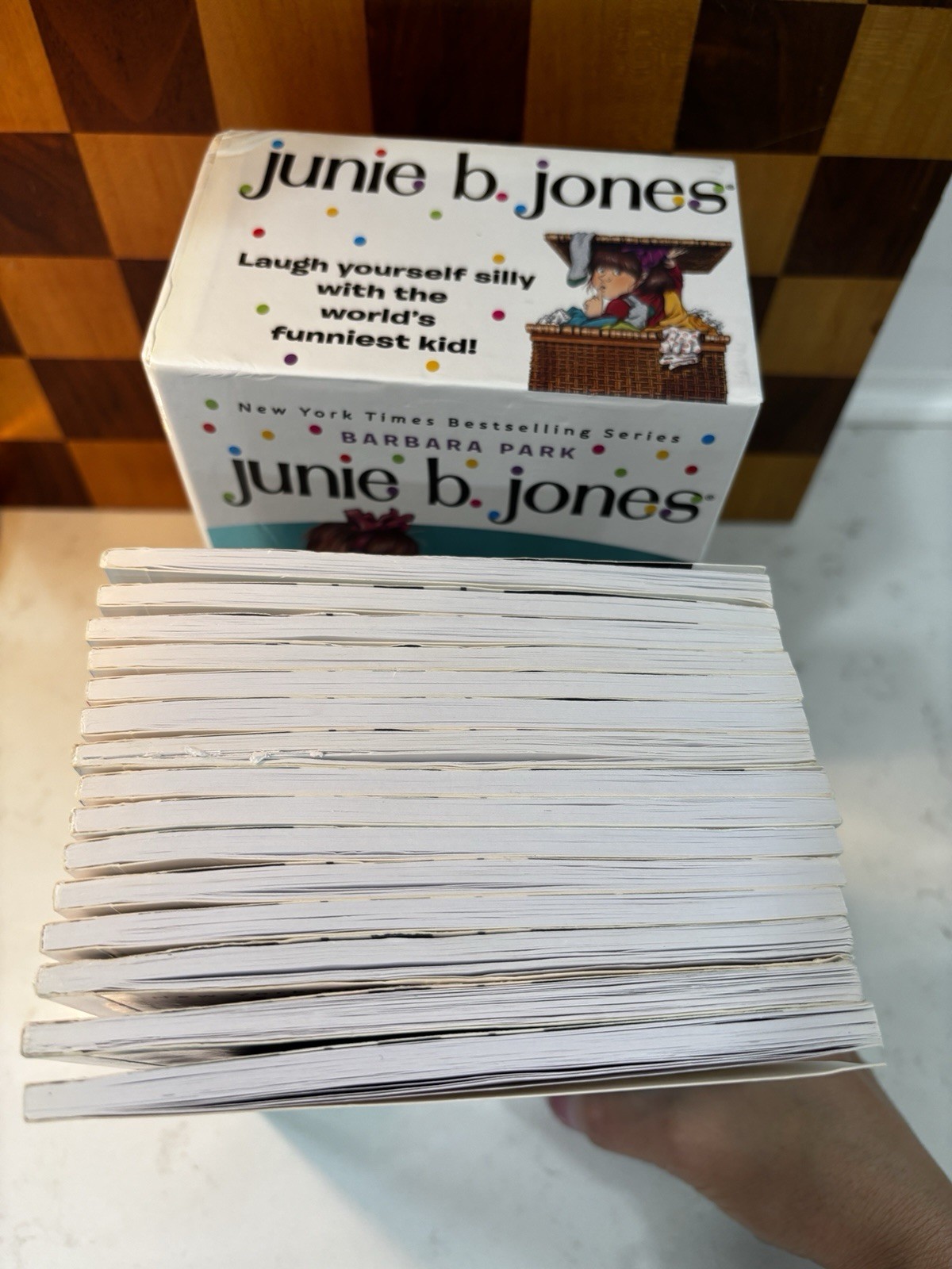JUNIE B. JONES BOX SET CHAPTER BOOKS #1-14 BY BARBARA PARK AGES 6-9