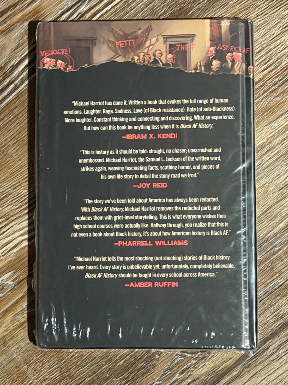 BK: Black AF History – The Un-Whitewashed Story of America (HC, 2023, Harriot)