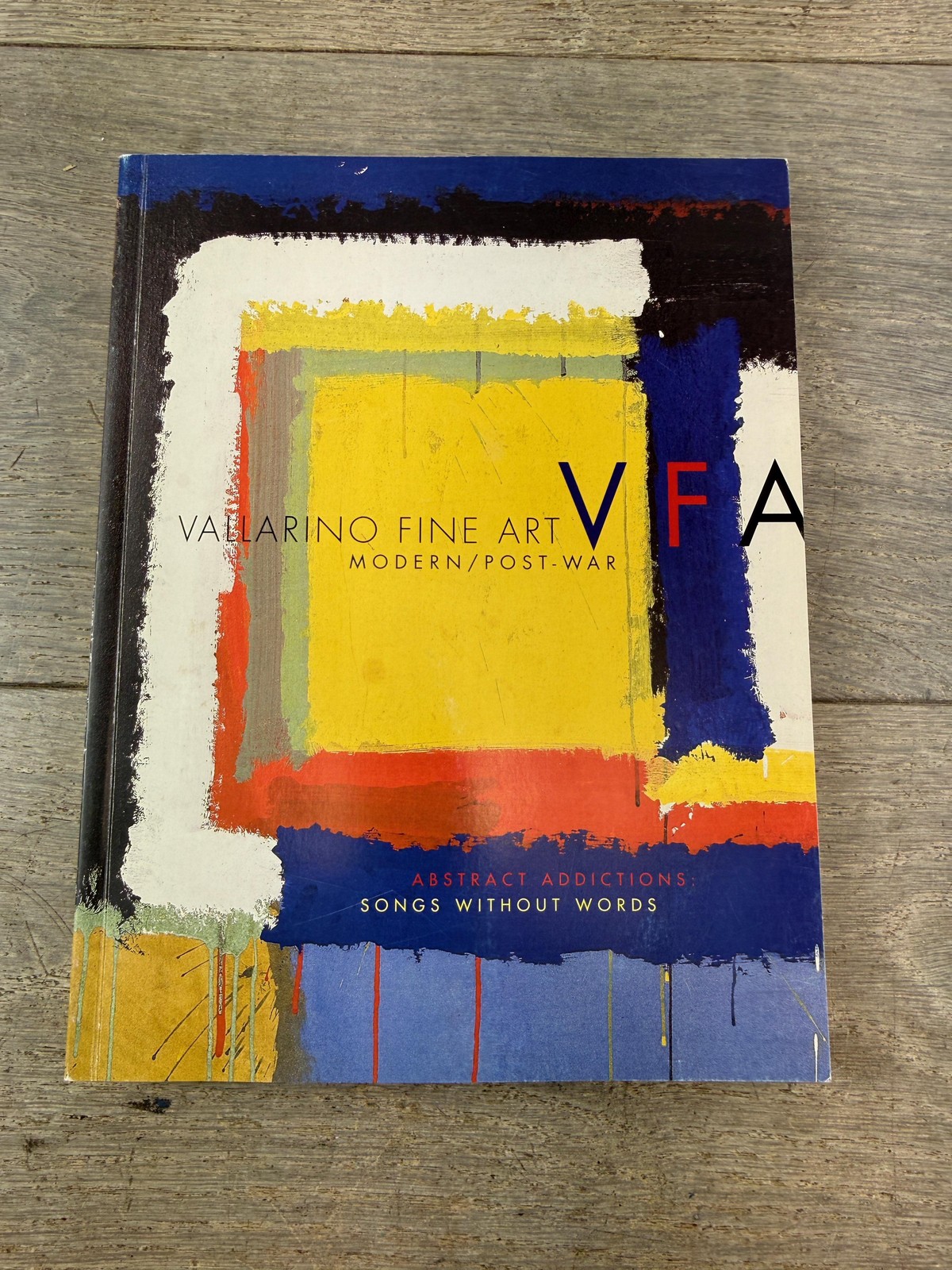 Abstract Addictions Songs Without Words Vallarino Fine Art PB 2018 Multicolor
