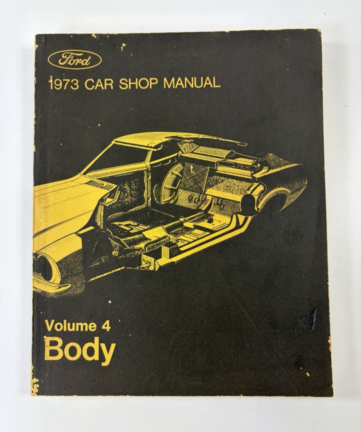 1973 Ford Factory Car Shop Repair Service Manual Volume 1 4 and 5