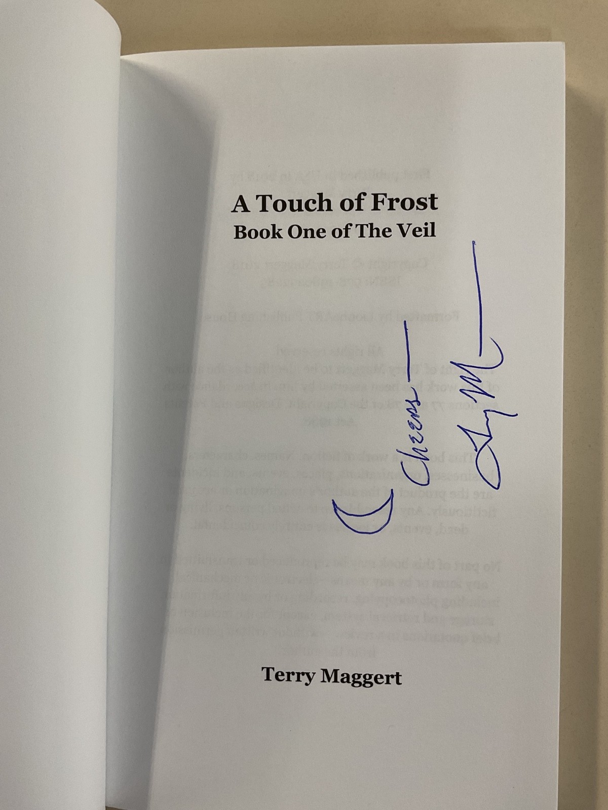 Terry Maggert Lot of 3 SC 2010s Heart Born, Touch of Frost, Halfway Bitten