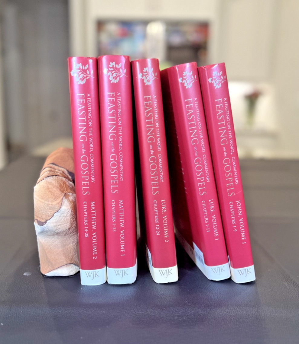 FEASTING ON THE GOSPELS Hardback Books WLK Set of 5