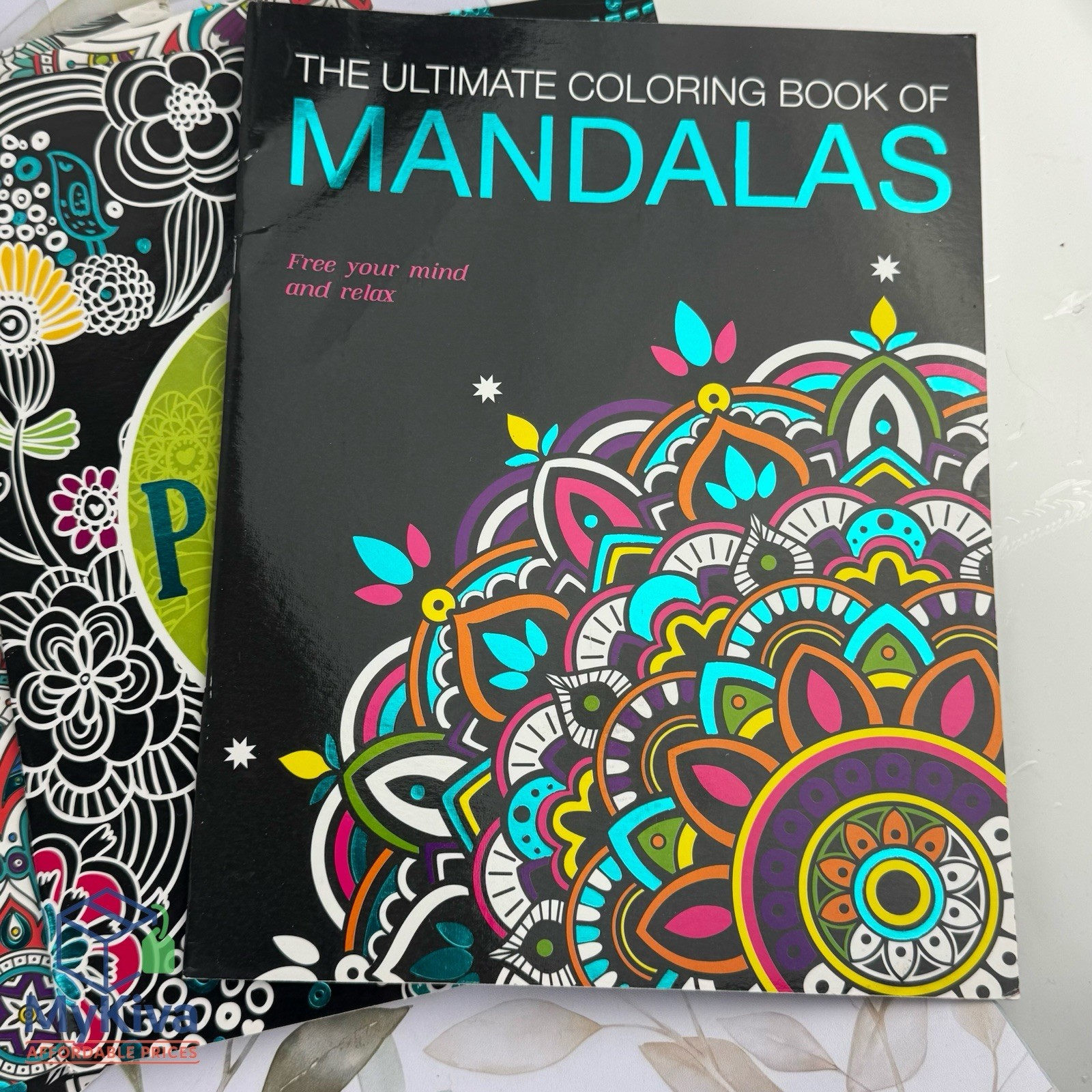 Mandalas Coloring Books For Meditation Adult Relaxation Stress Relief Set Of 6
