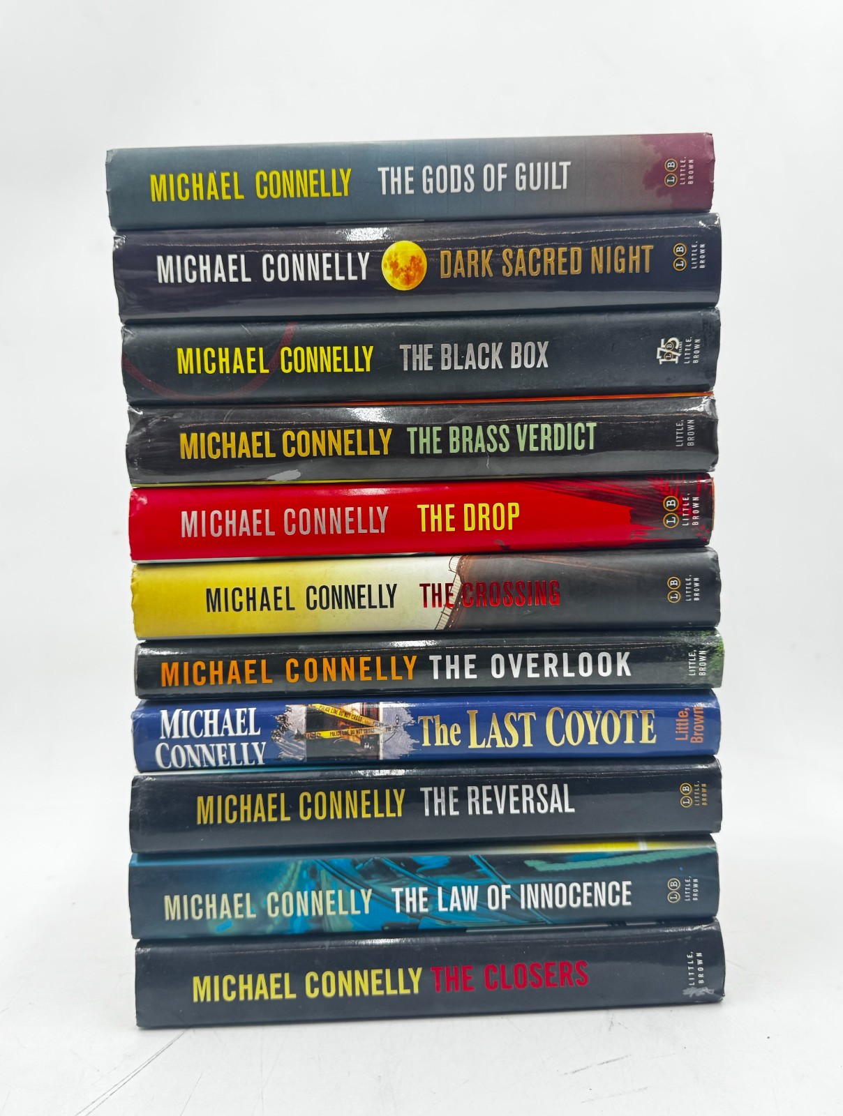 Lot of 10 Michael Connelly Crime Thriller Mystery Hardcovers Mixed Titles VG