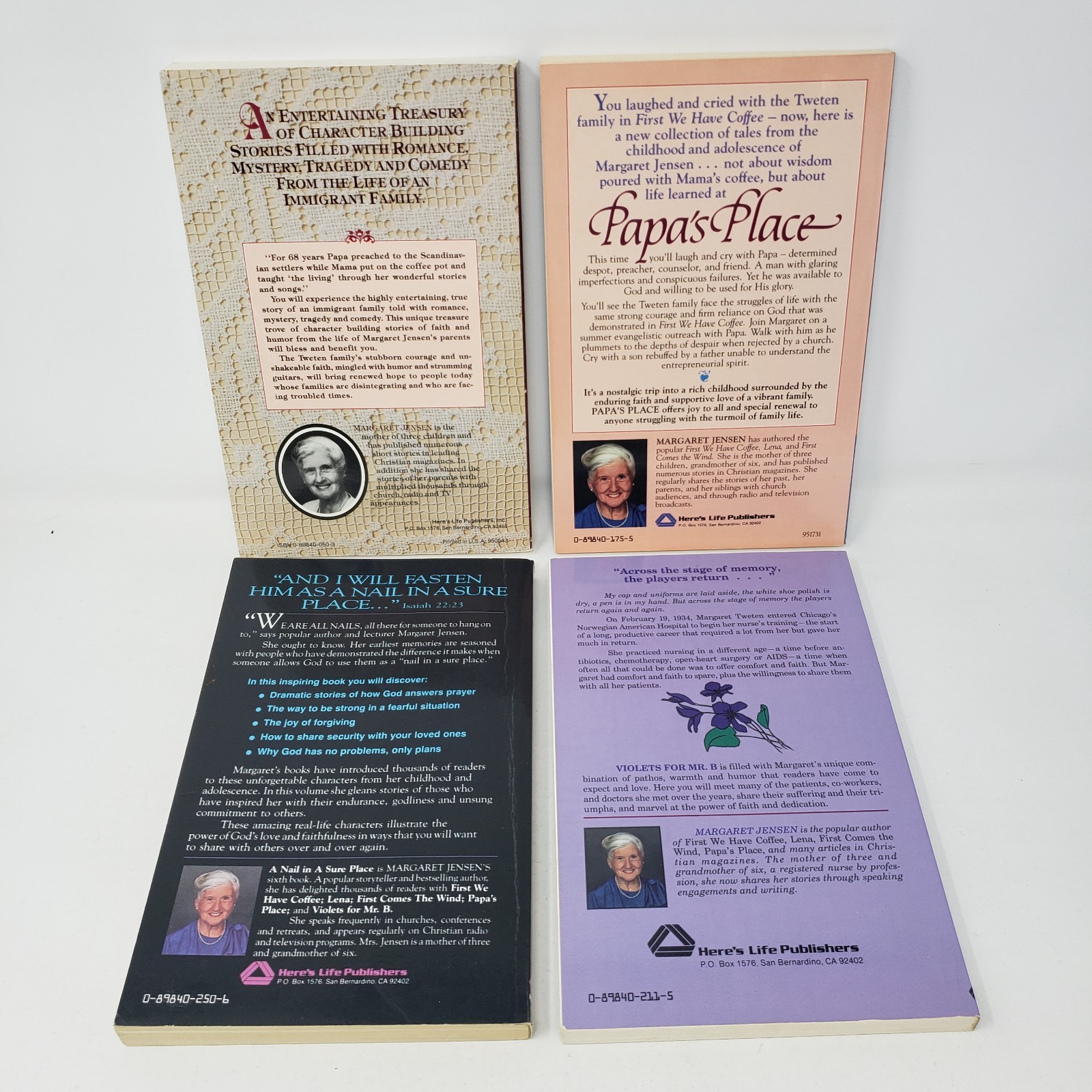 The Margaret Jensen Collection Box Set of 4 Books (Paperback)
