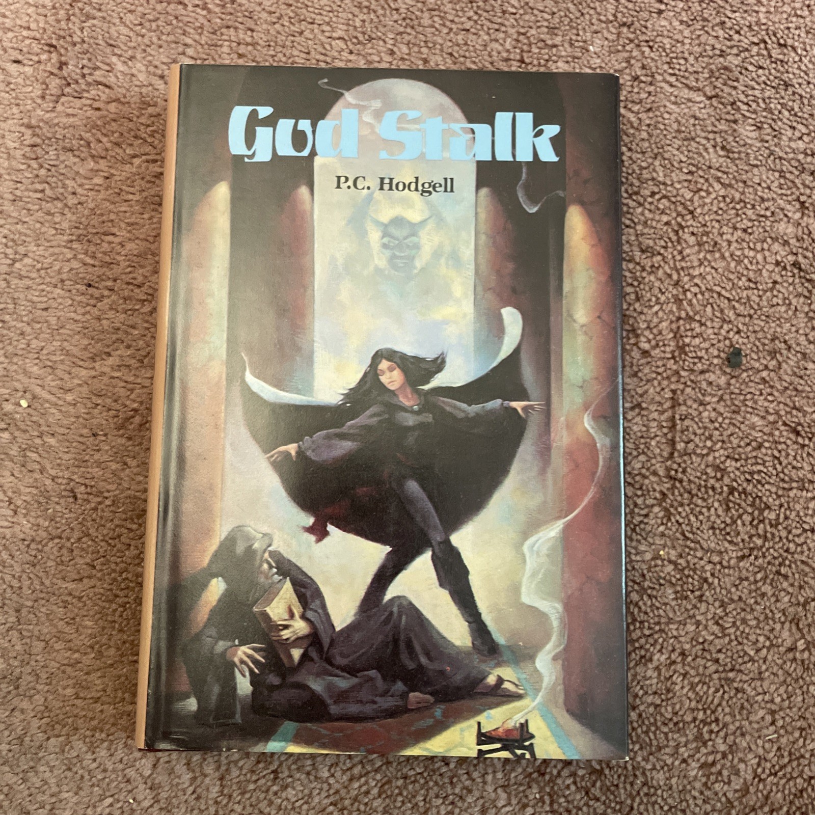 God Stalk by P.C. Hodgell – 1982 BCE HCDJ Book Sci Fi Fantasy Rare OOP