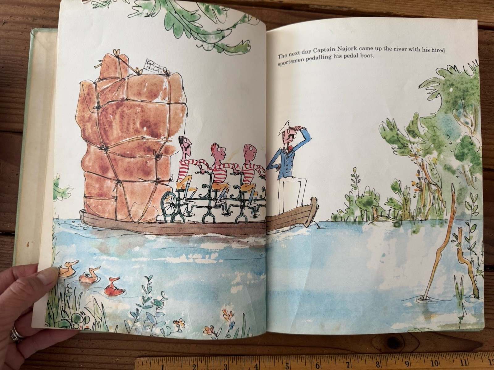 1975 HC How Tom Beat Captain Najork Russell Hoban 2nd Ed. Antheneum