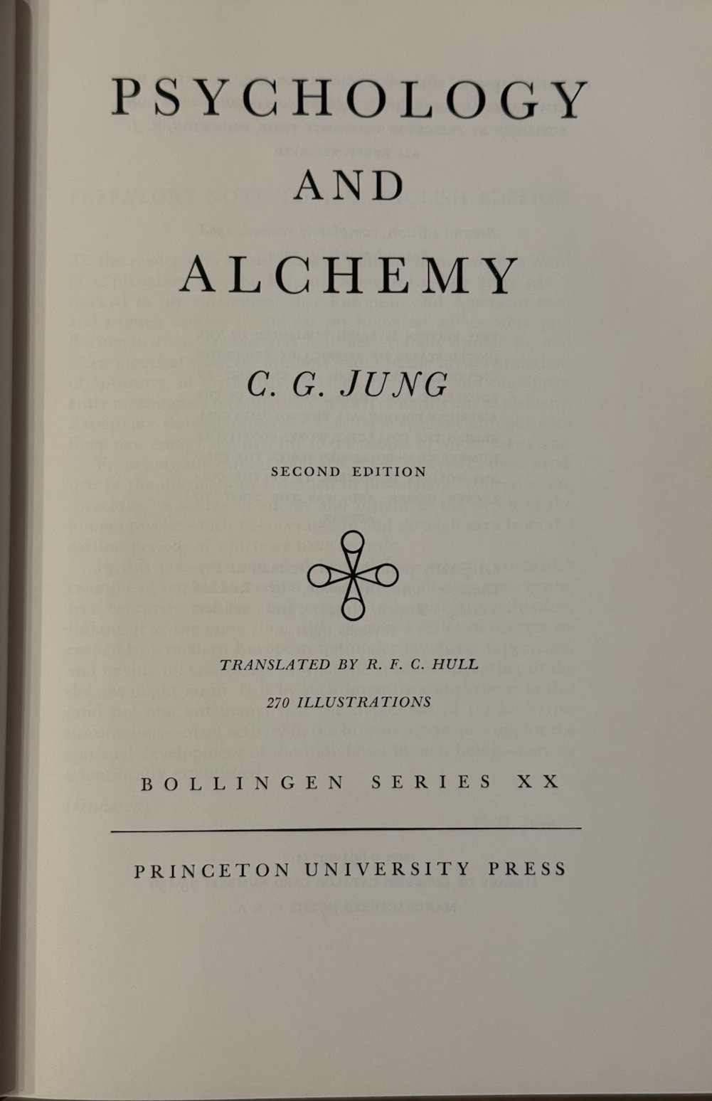 C. G. Jung • Psychology And Alchemy • Volume 12 of the Collected Works • 2nd Ed