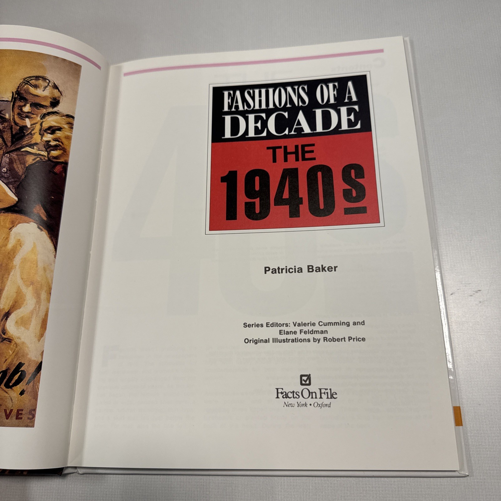 Fashions of a Decade 1920’s – 40’s; Lot Set of 3 books
