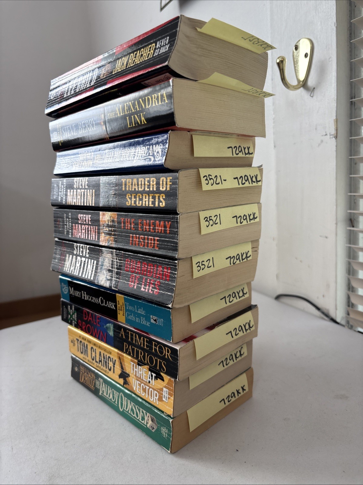 Lot of 10 – Mystery and Thrillers – Mixed Authors – FREE SHIPPING
