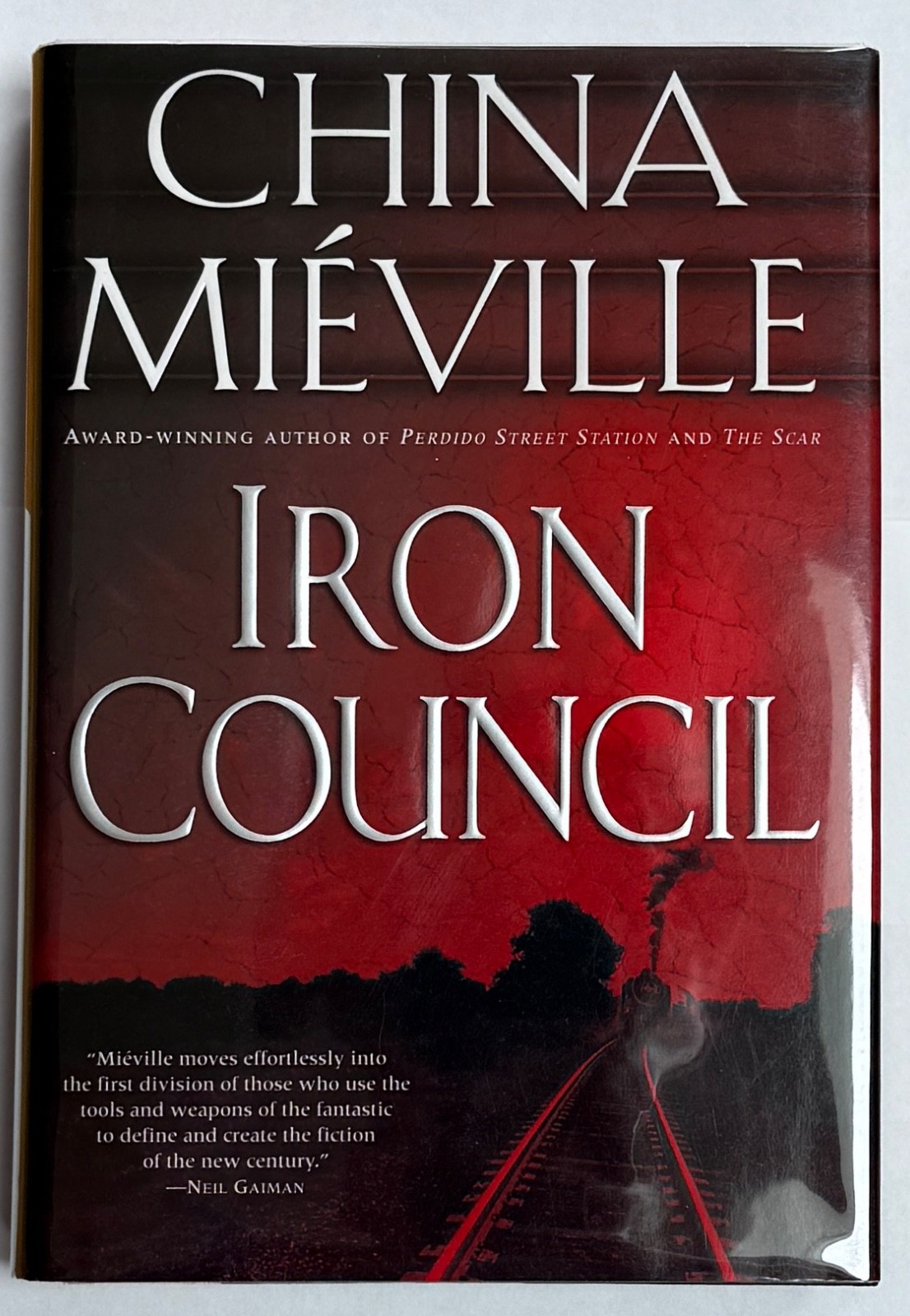 *SIGNED* China Miéville – THE IRON COUNCIL – true 1st edition