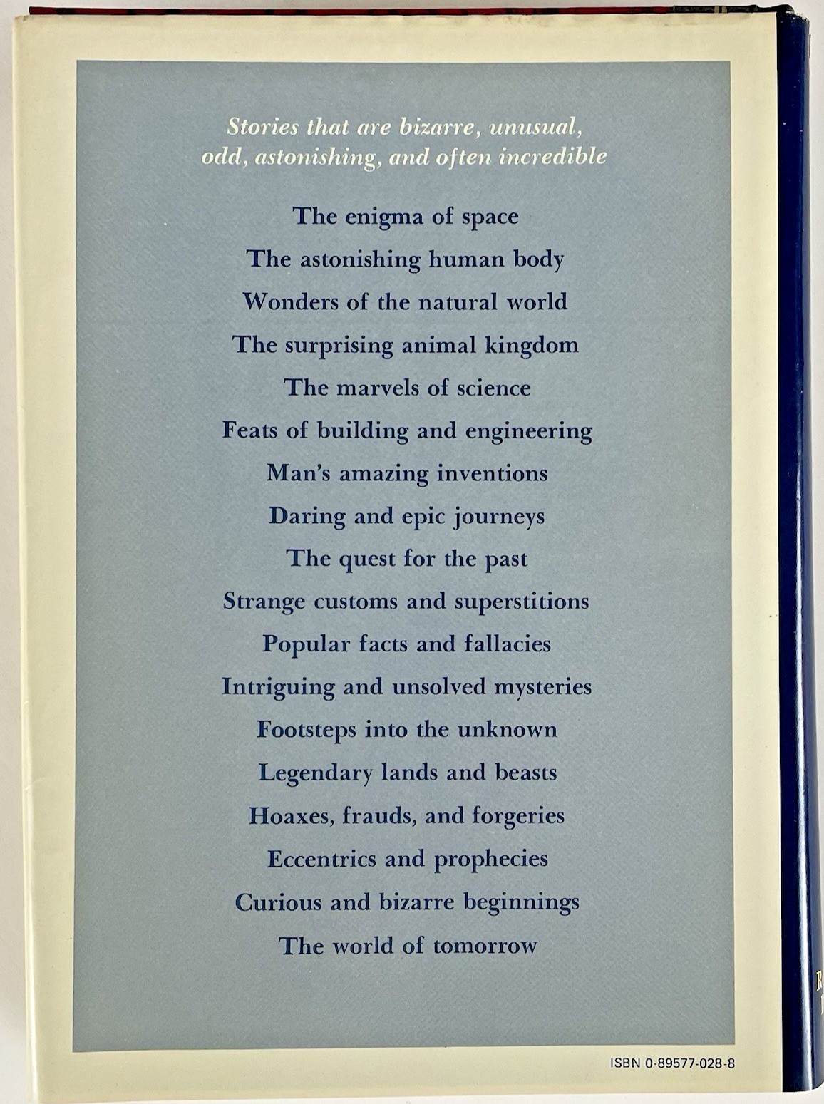 Strange Stories Amazing Facts Reader’s Digest 3 Dust Jackets Hardcover