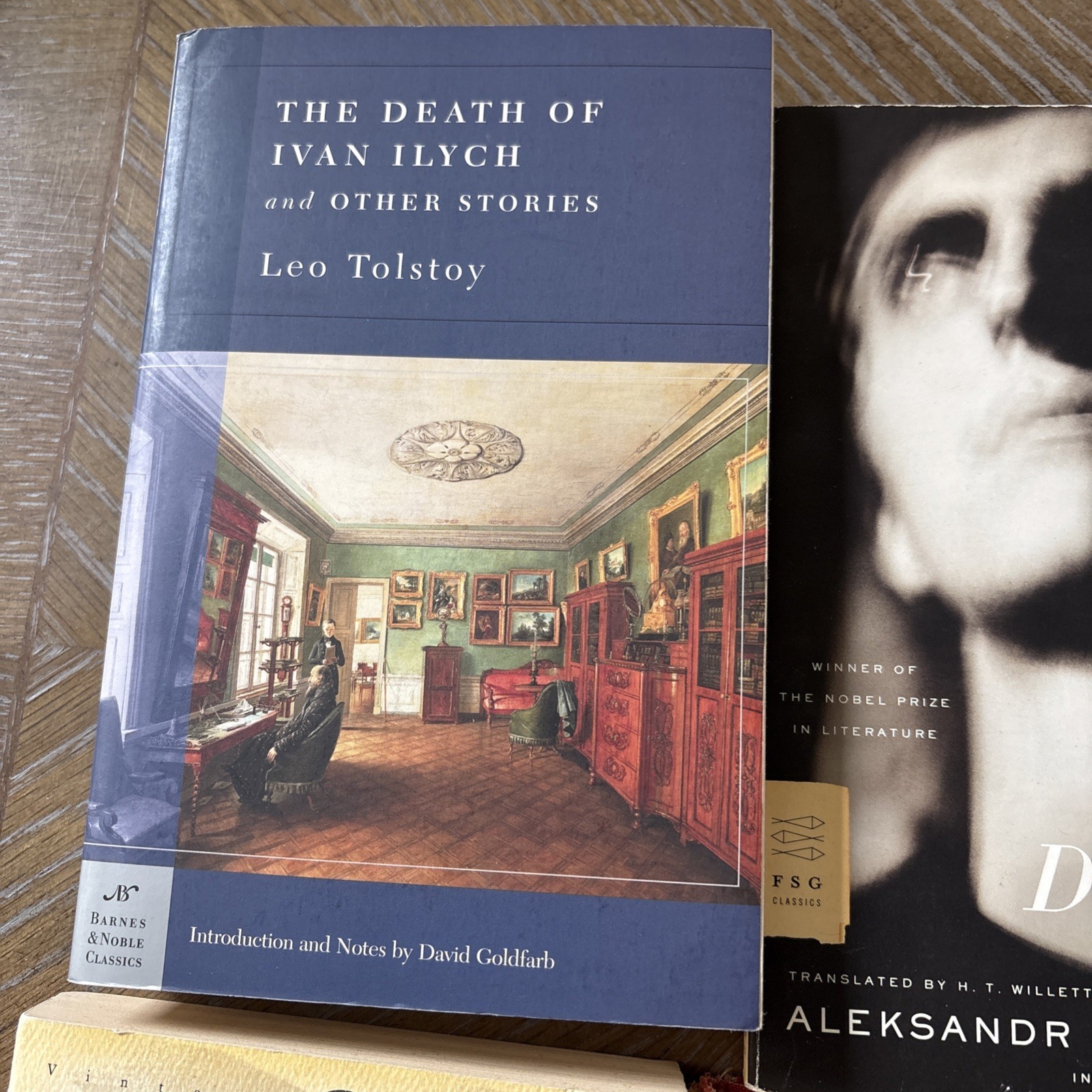 Lot of 6 Russian Book Crime and Punishment Fyodor Dostoyevsky Leo Tolstoy