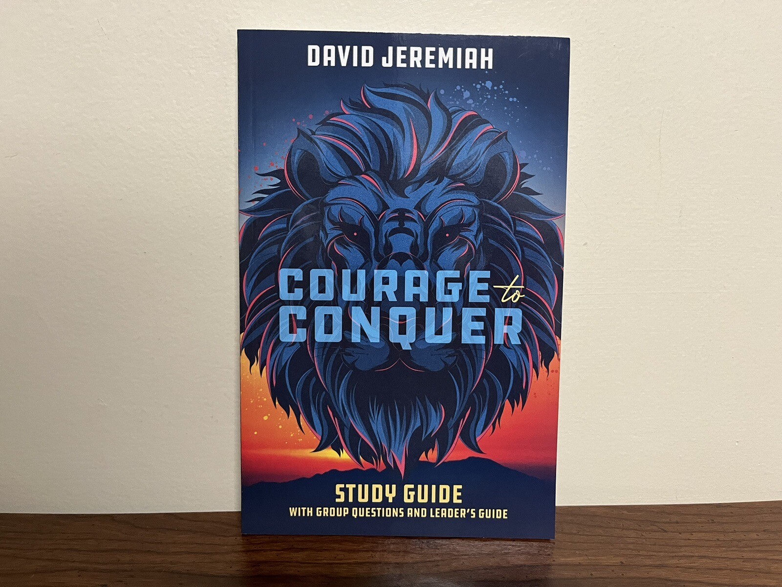 David Jeremiah Study Guide „COURAGE to CONQUER“ Brand New Paperback ~Rare~