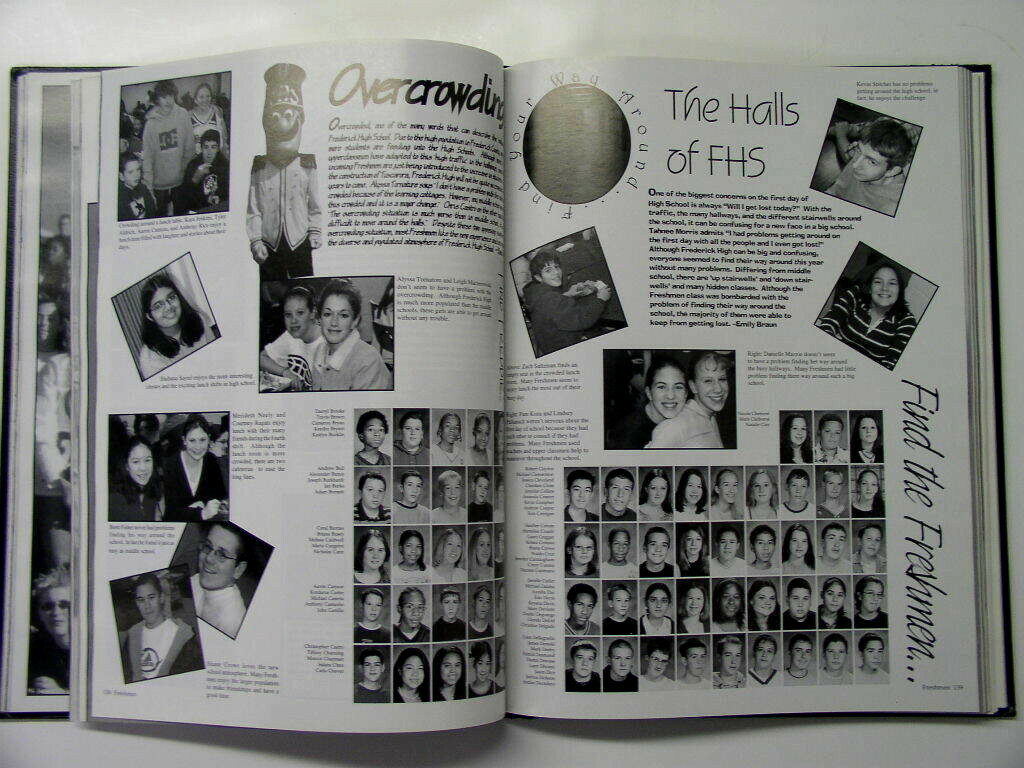 „The Last Word“ 2002 Frederick High School Yearbook – Md – Maryland – 350 Pages!