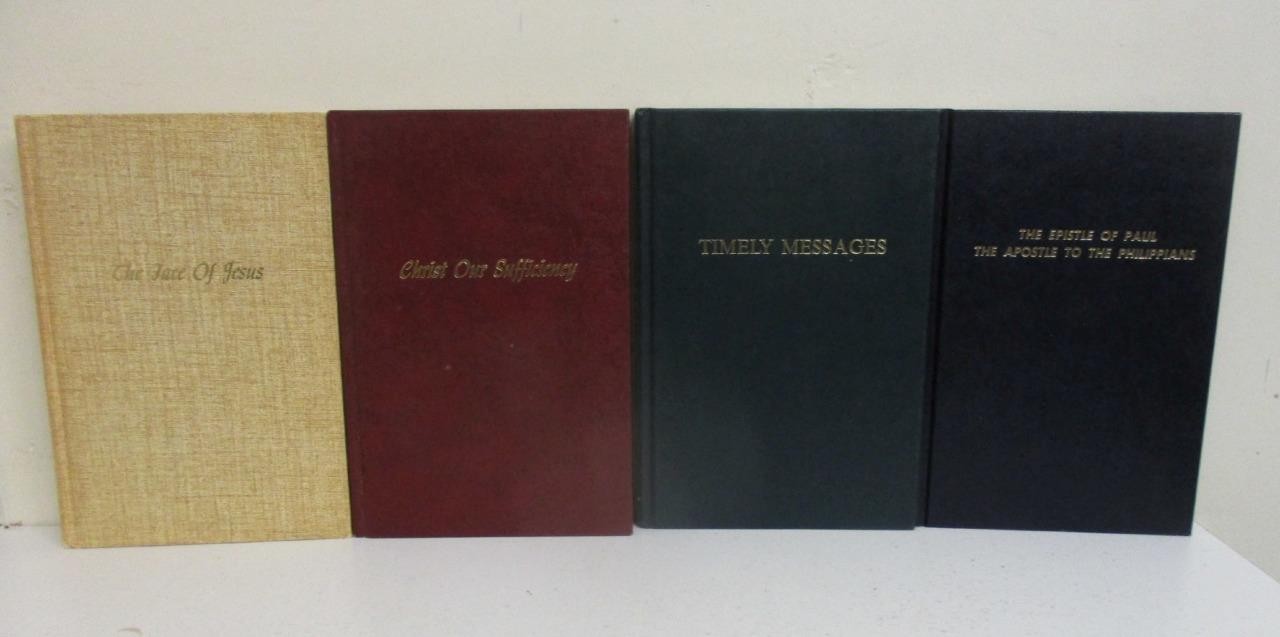 Lot of 4 Vintage Hardcover Books – Oliver B. Greene / Gospel Hour (1968/1969)