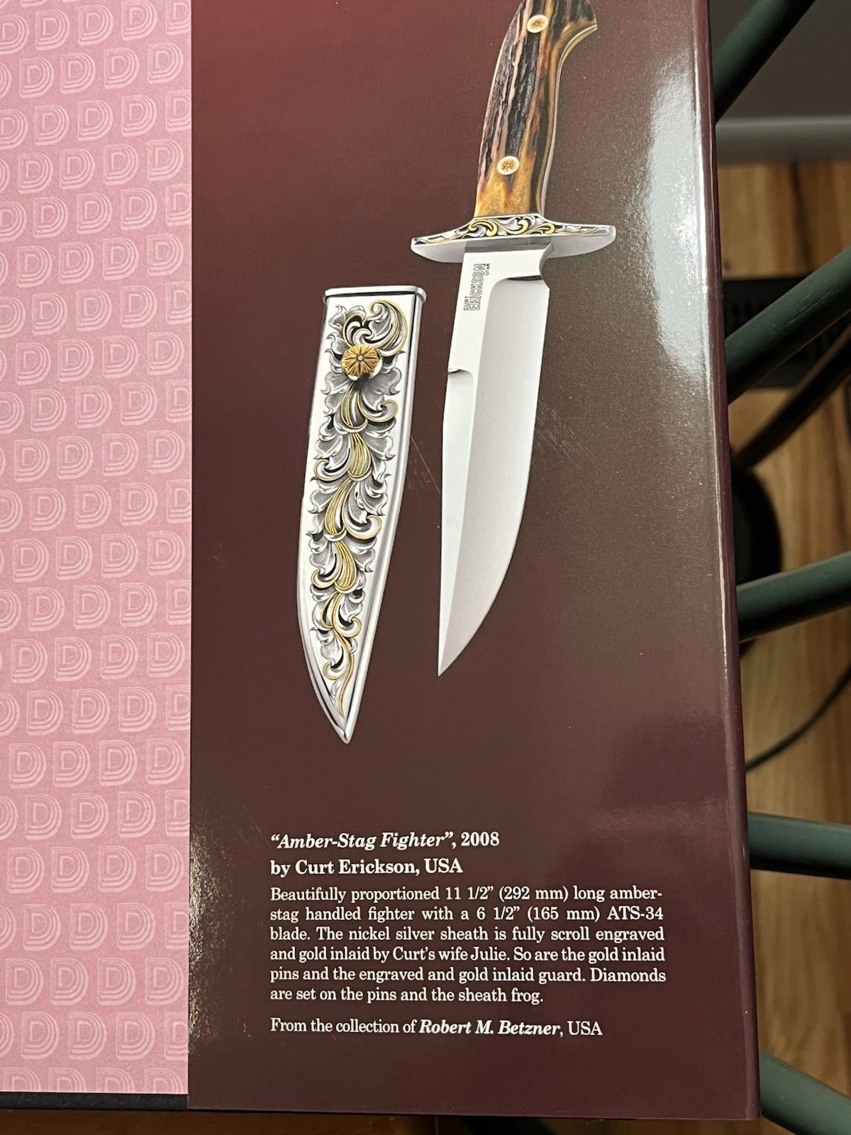 New RARE David Darom The World of Art Knives Hardcover Book – Limited to 1,000