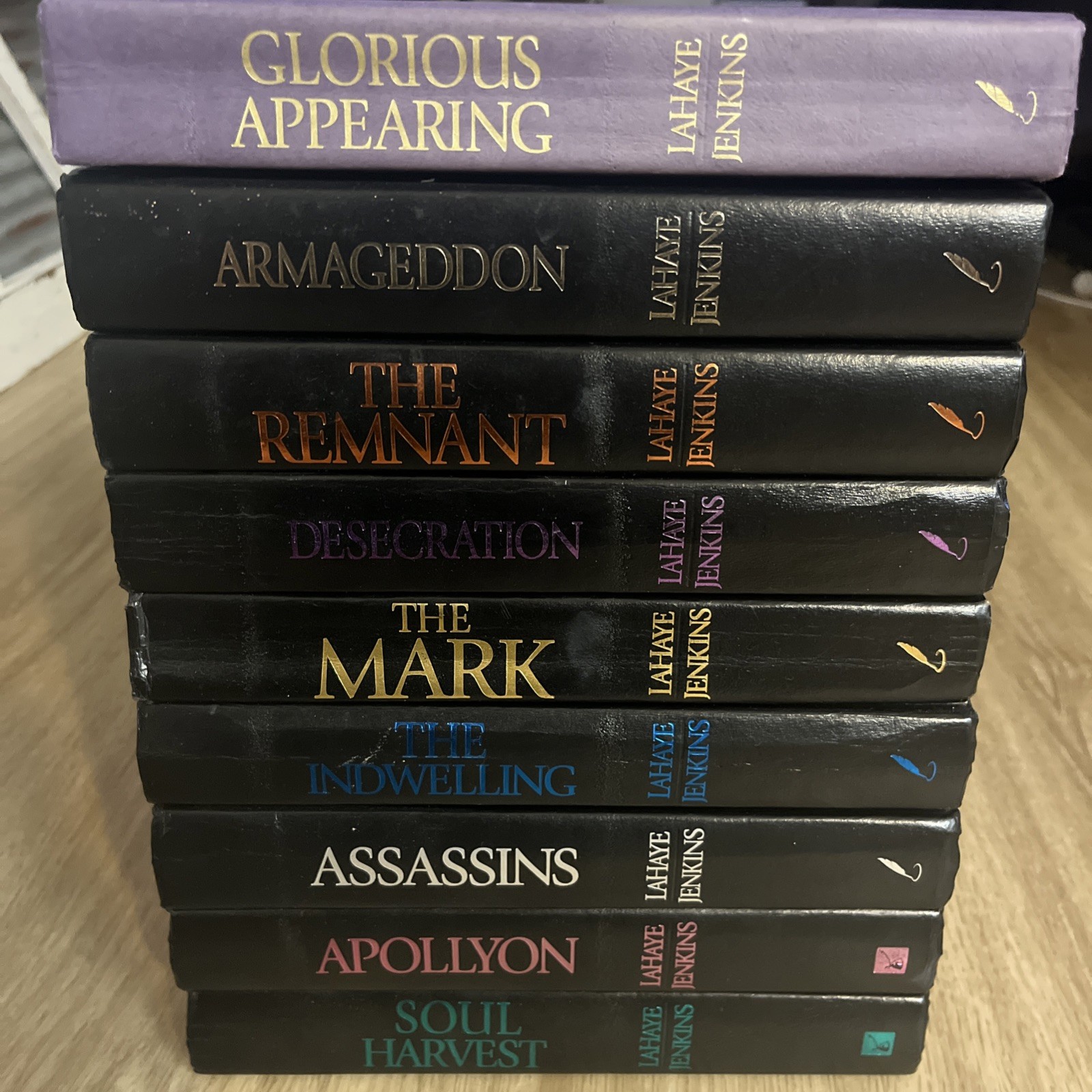 LEFT BEHIND Lot Of 12 Books 1-12 In Series (3 Paperback, 9 Hardback)