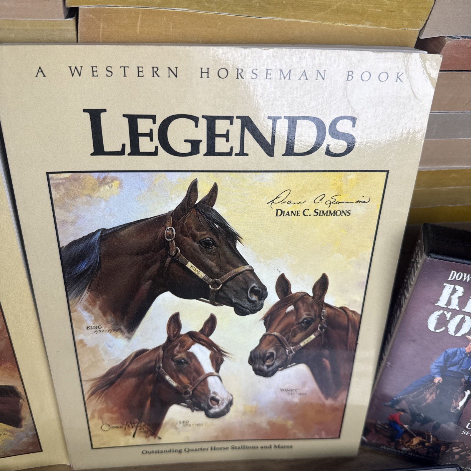 Lot HORSE EQUINE Literature Equestrian Books And Dvds