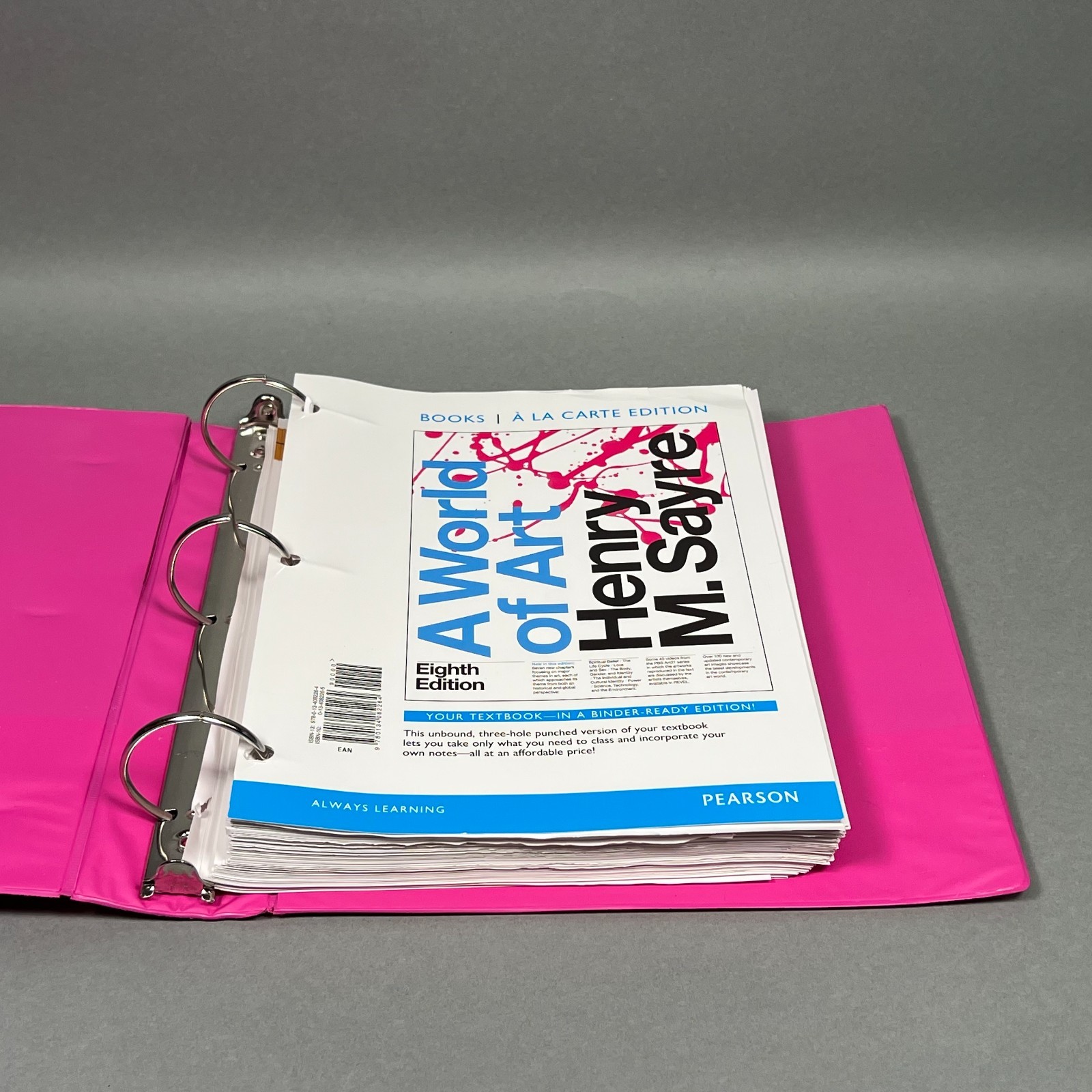 World of Art, A, Books a la Carte Edition (8th Edition) – Loose Leaf Binder GOOD