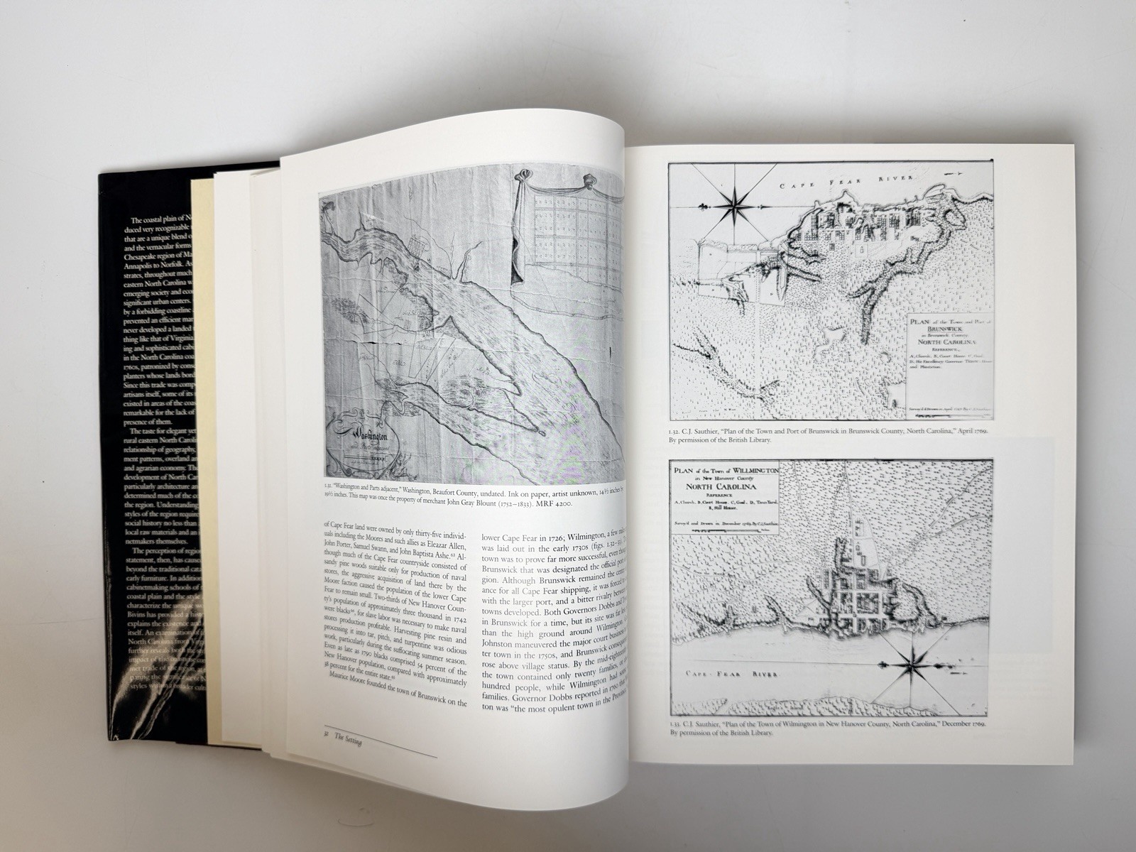 The Furniture of Coastal North Carolina 1700-1820 by John Bivins Jr.; HC with DJ