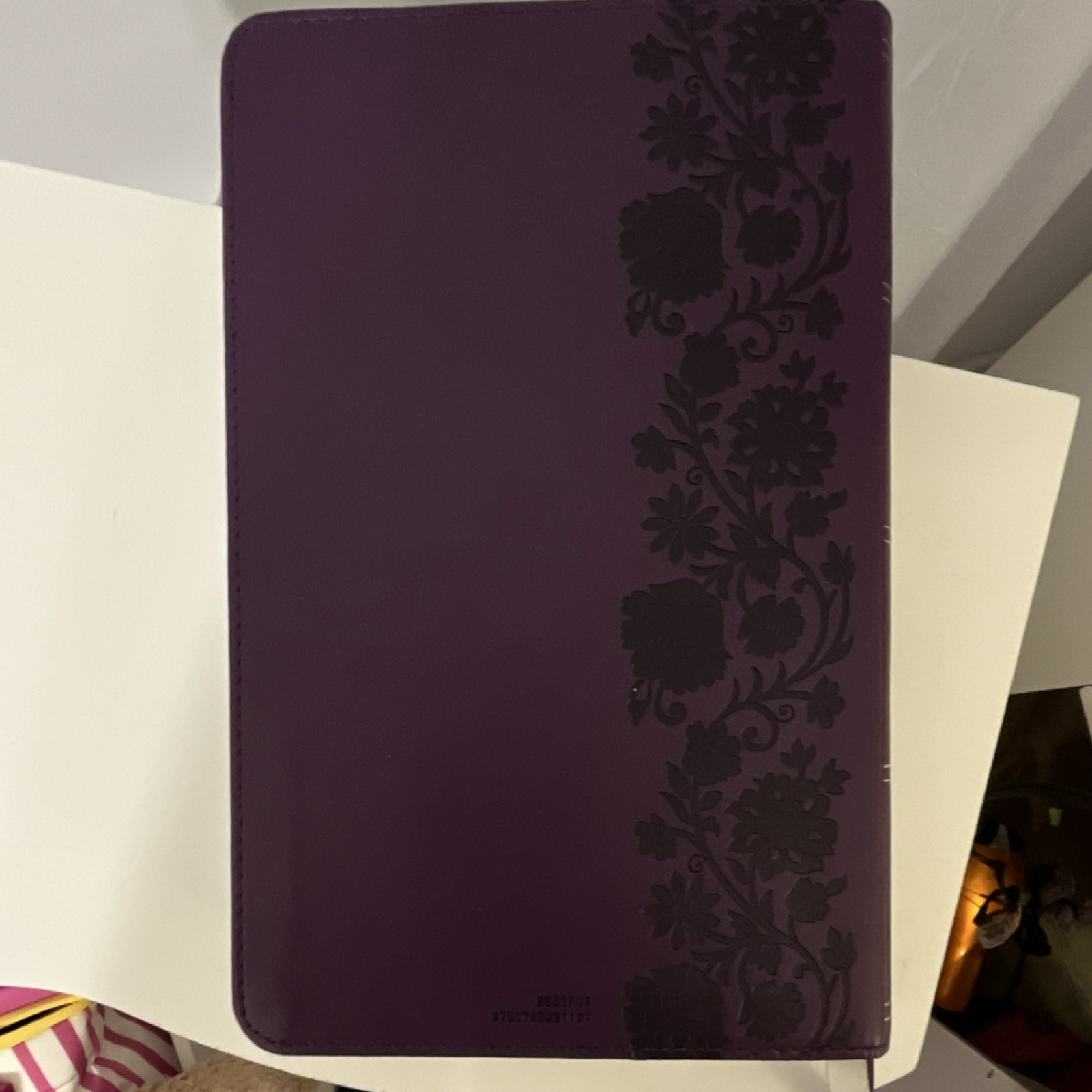 KJV Holy Bible King James Version Large Print Purple Hardcover