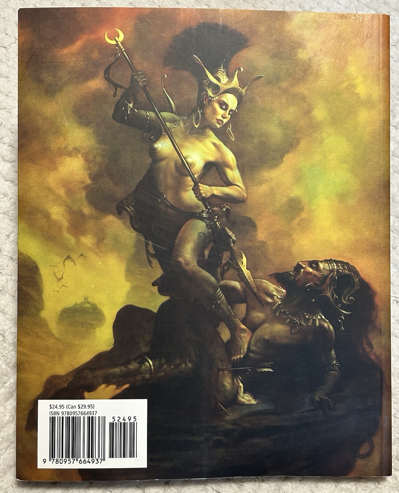 Sci-Fi and Fantasy Oil Painting Techniques by Patrick Jones SC 2014, SIGNED