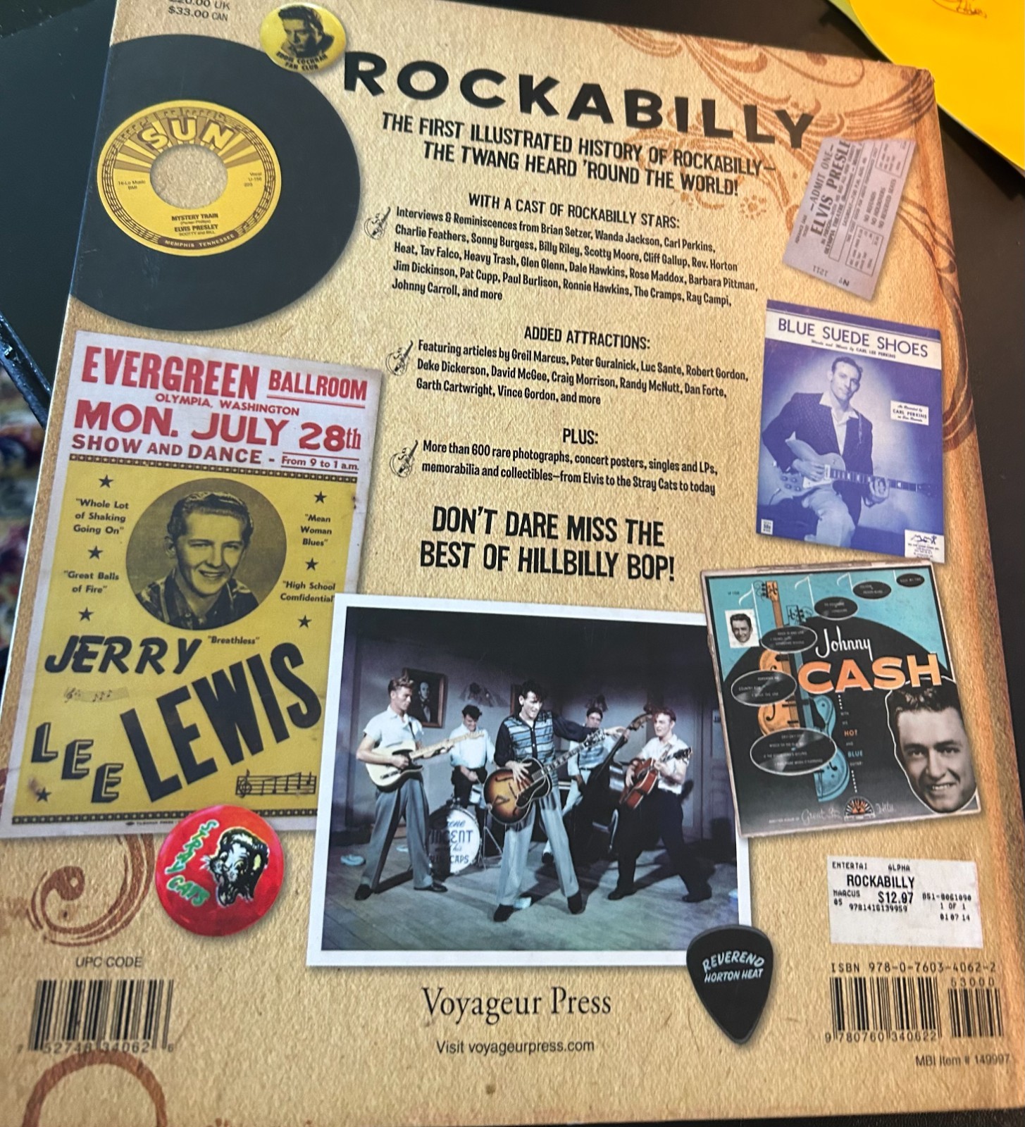 ROCKABILLY The Twang Heard Round The World Oversized Hardcover Die Cut Edition