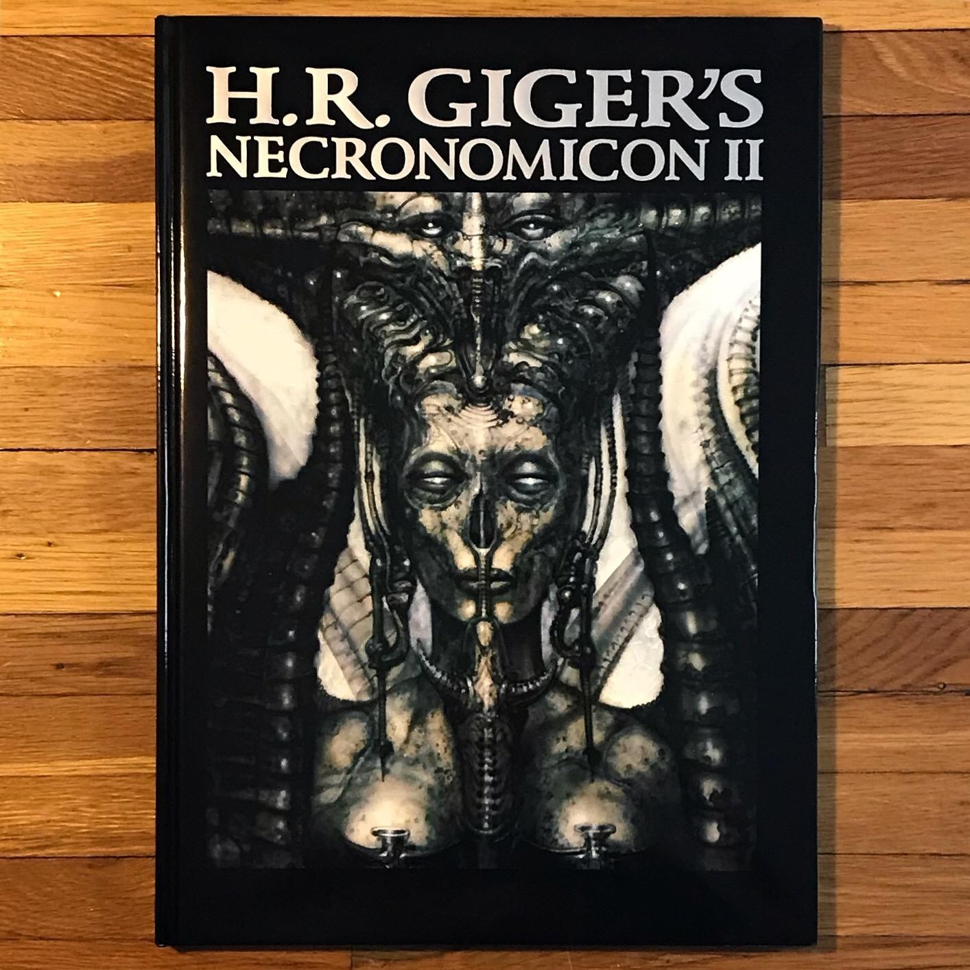 H.R. Giger Necronomicon II Art Book 1991 Treville Japan HR Giger Alien Works