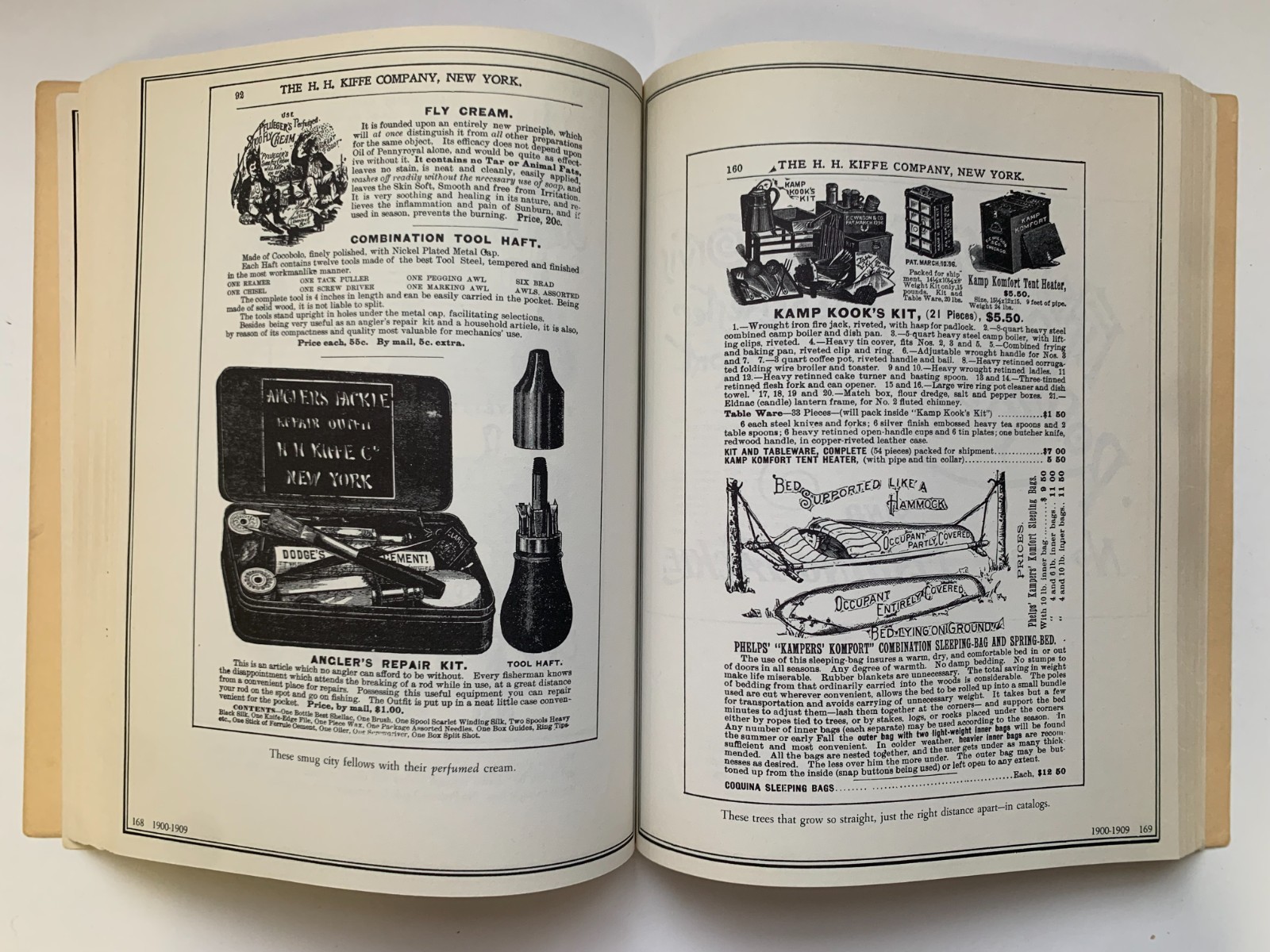 GREAT FISHING TACKLE CATALOGS OF GOLDEN AGE Melner & Kessler, Sparse Hackle 1990