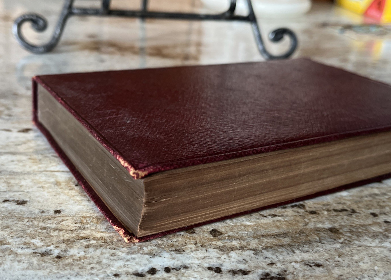 Antique Book Goethe’s Faust Parts I & II 1919 Red Leather Printed Great Britain