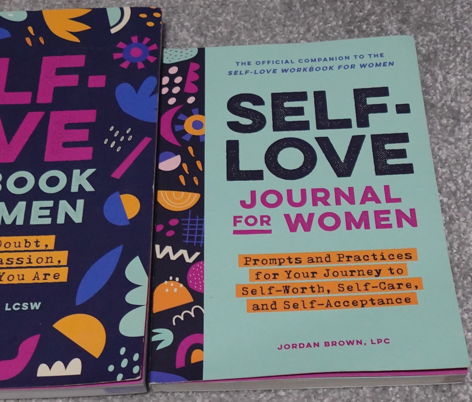 Self-Love Journal And Self-Love Workbook Set For Women By Megan Logan