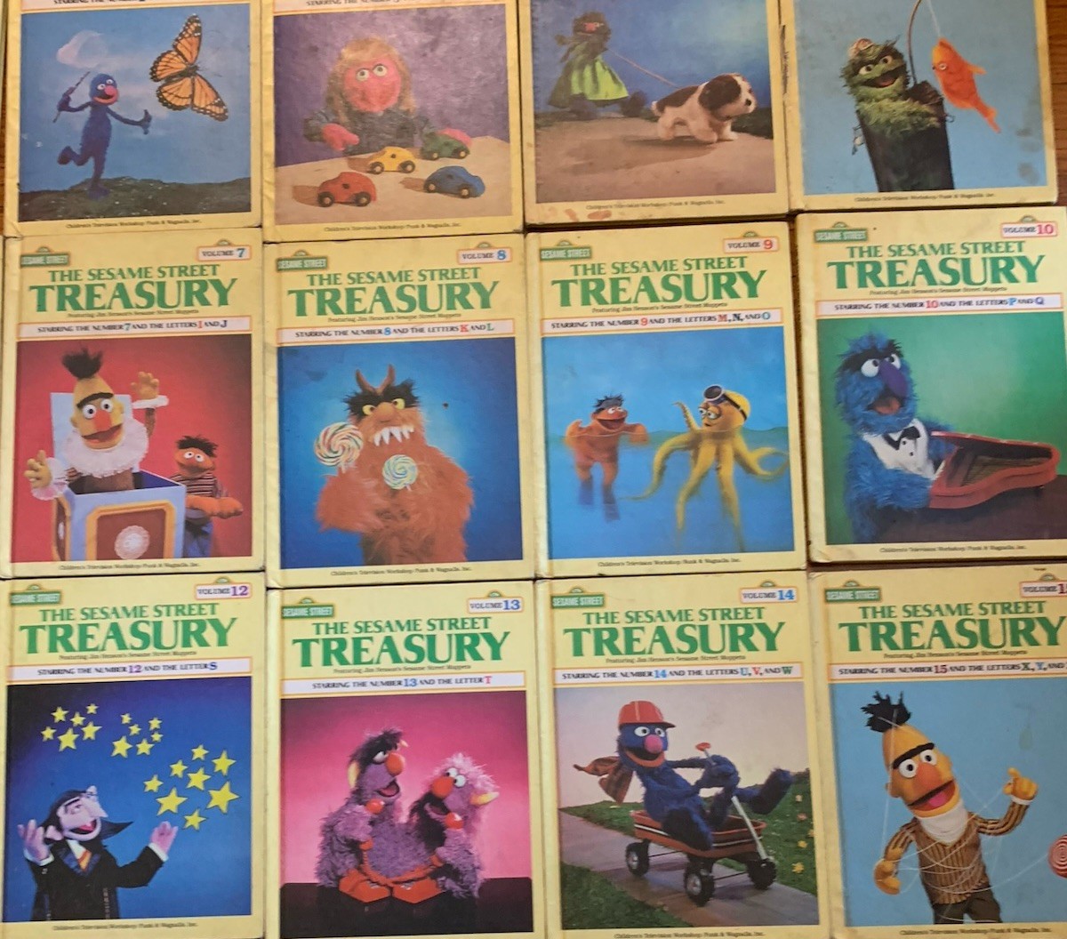 Vintage 1983 – The Sesame Street Treasury – Volumes 1 to 15 – Complete Set