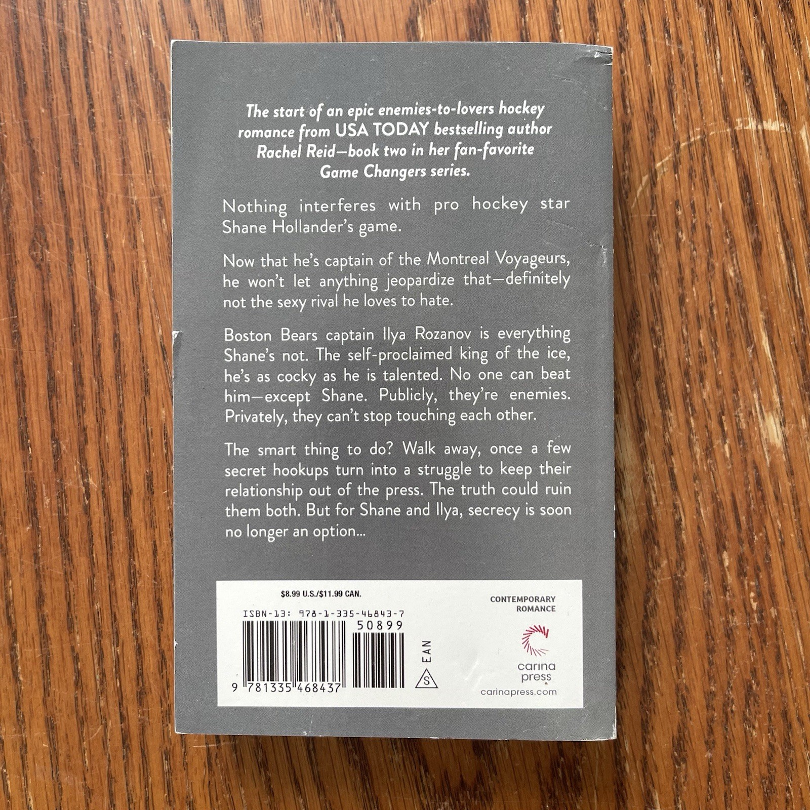 OOP Heated Rivalry Rachel Reid Out of Print Mass Market Paperback