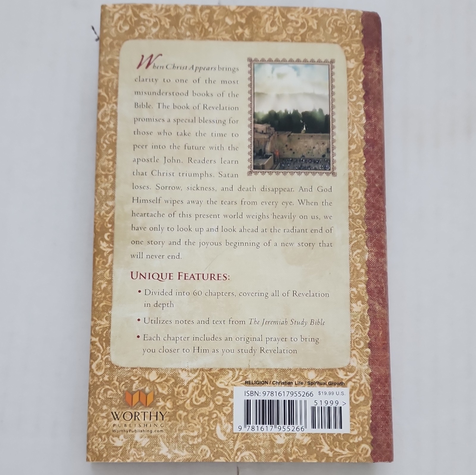 When Christ Appears by Dr David Jeremiah 2018 Hardcover