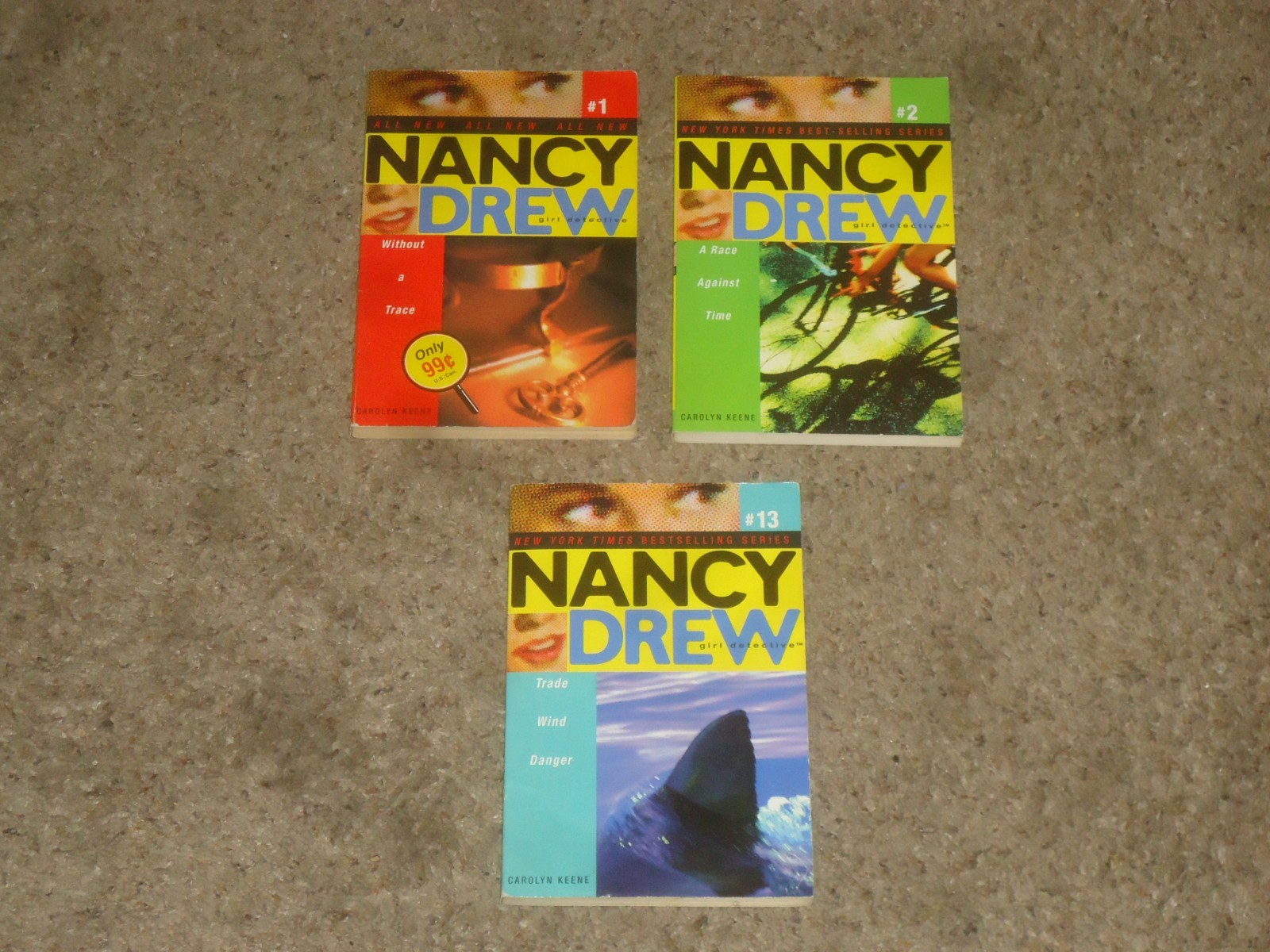 Lot 71 Nancy Drew PB Mystery Books Carolyn Keene