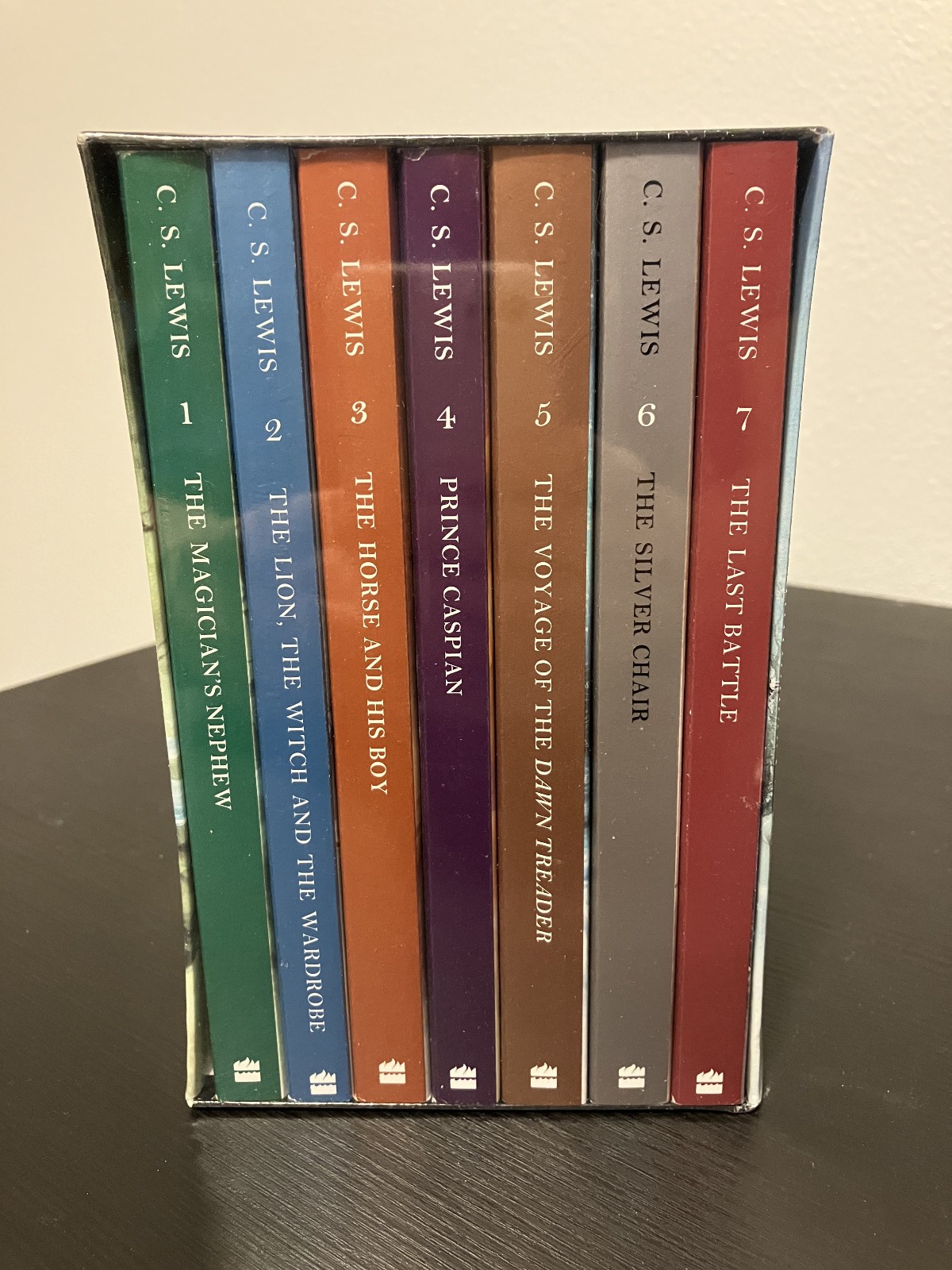 The Chronicles of Narnia by C. S. Lewis 7 Book Box Set