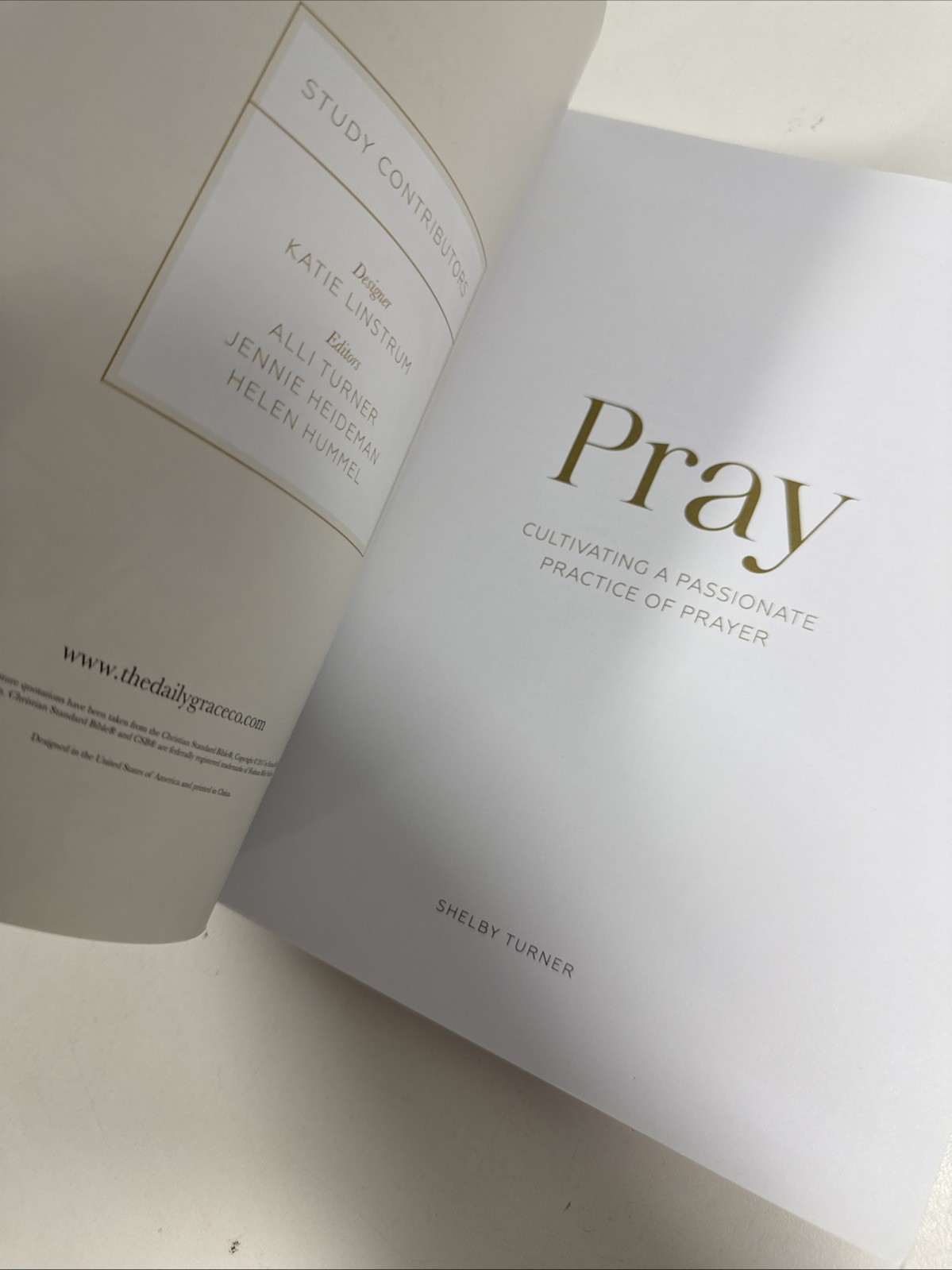 Pray | Cultivating a Passionate Practice of Prayer Workbook Turner Book PB