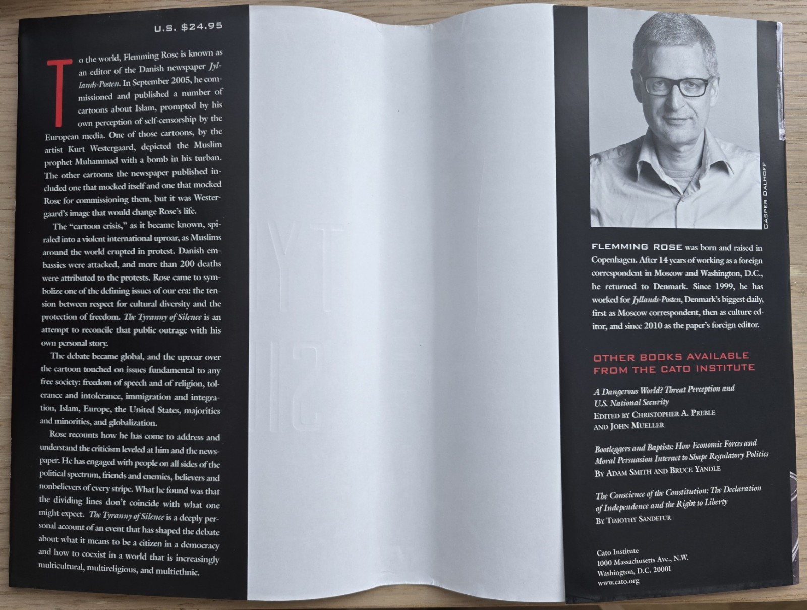 Tyranny of Silence – Flemming Rose – HC/DJ – ©2014 CATO Institute – Mint Cond…