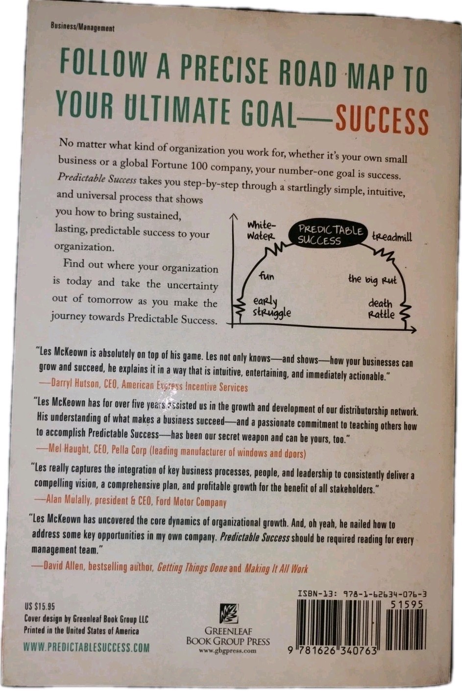 Predictable Success Book