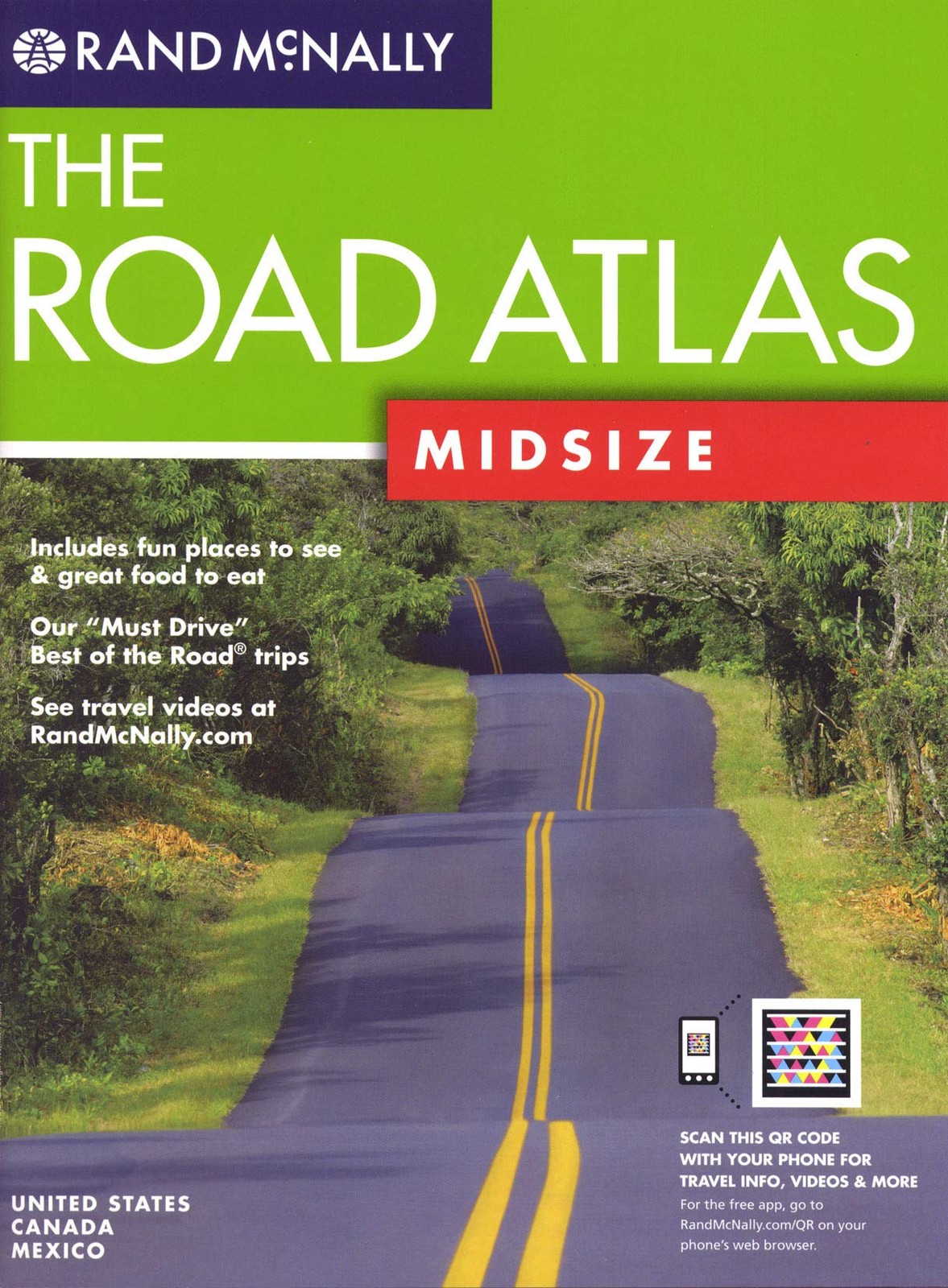 Rand McNally The Road Atlas Midsize: United States, Canada, and Mexico; Incl…