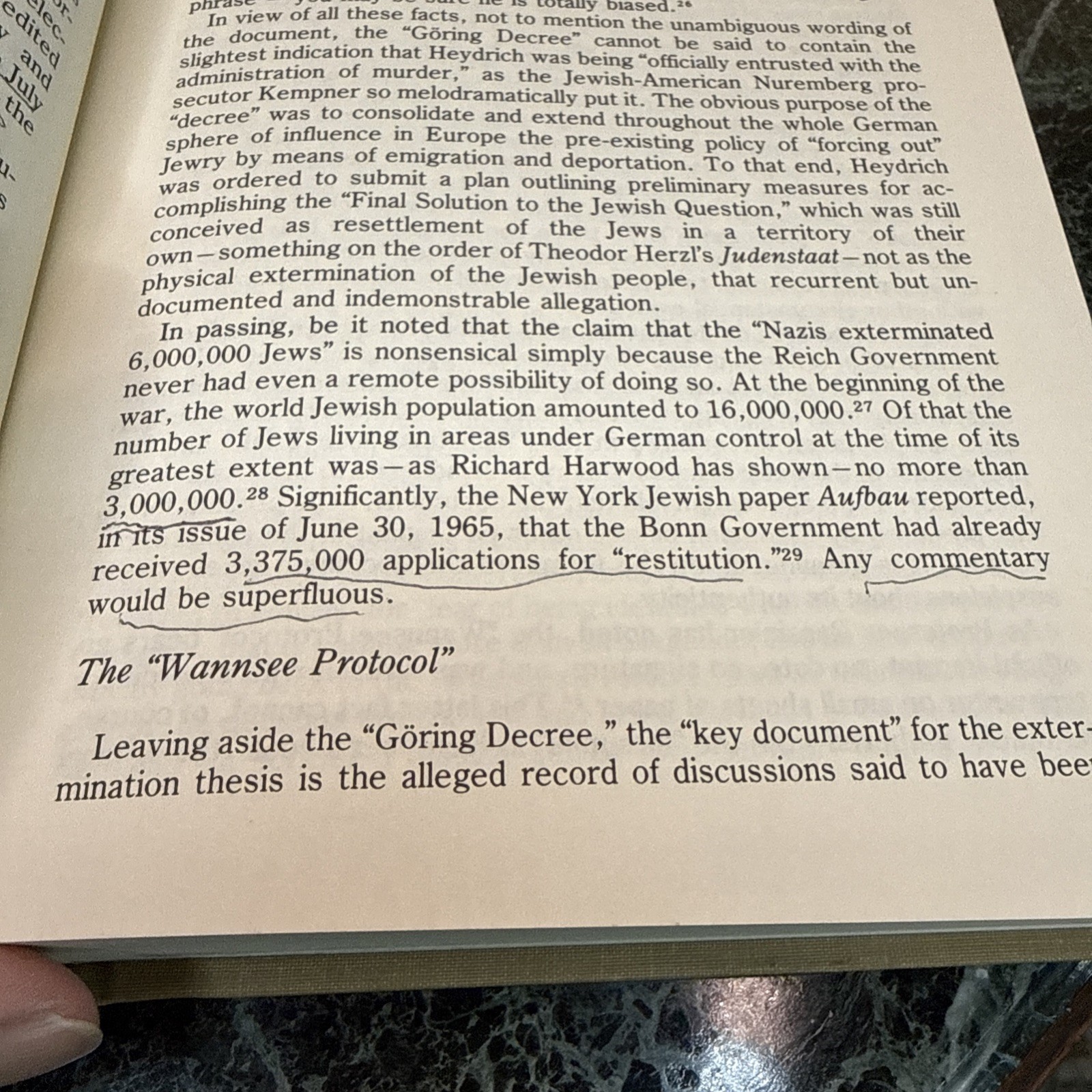 AUSCHWITZ A JUDGE LOOKS AT THE EVIDENCE Staeglich Vintage Hardback Book 1990