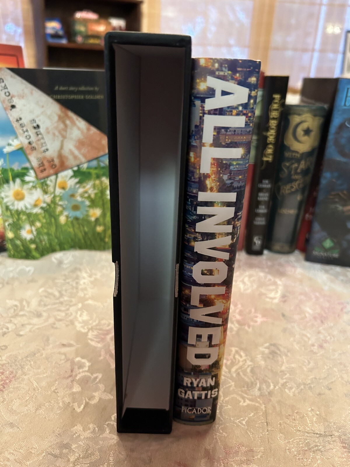 MASSIVE Ryan Gattis~ALL INVOLVED~SIGNED LIMITED #487/500 1ST/DJ~NEW SLIPCASE HC