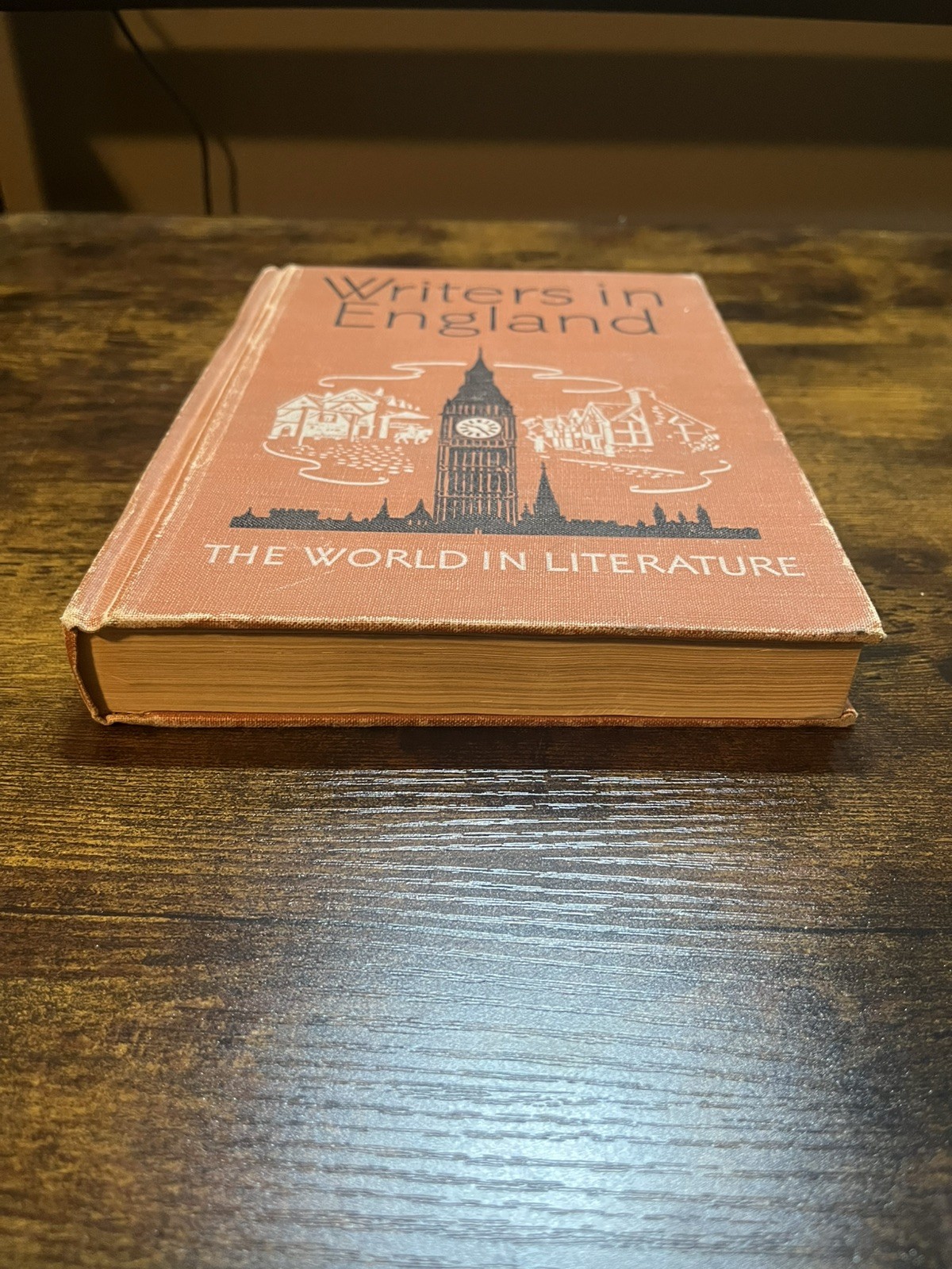 Writers In England The World In Literature Vintage 1949 HC