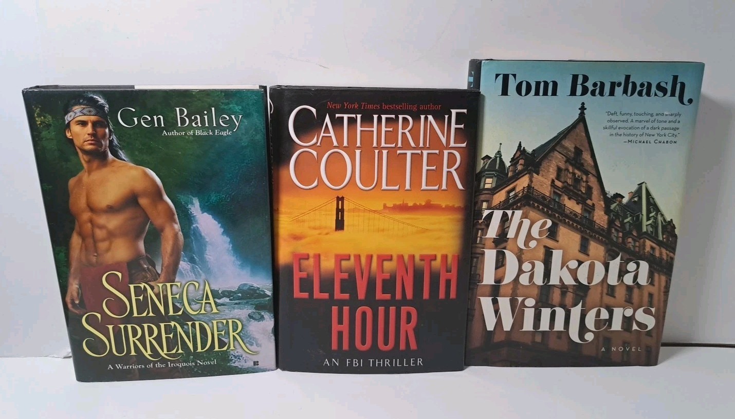 Lot of 15 Hardcover Books Miscellaneous Books Mystery, Romance, Adventure