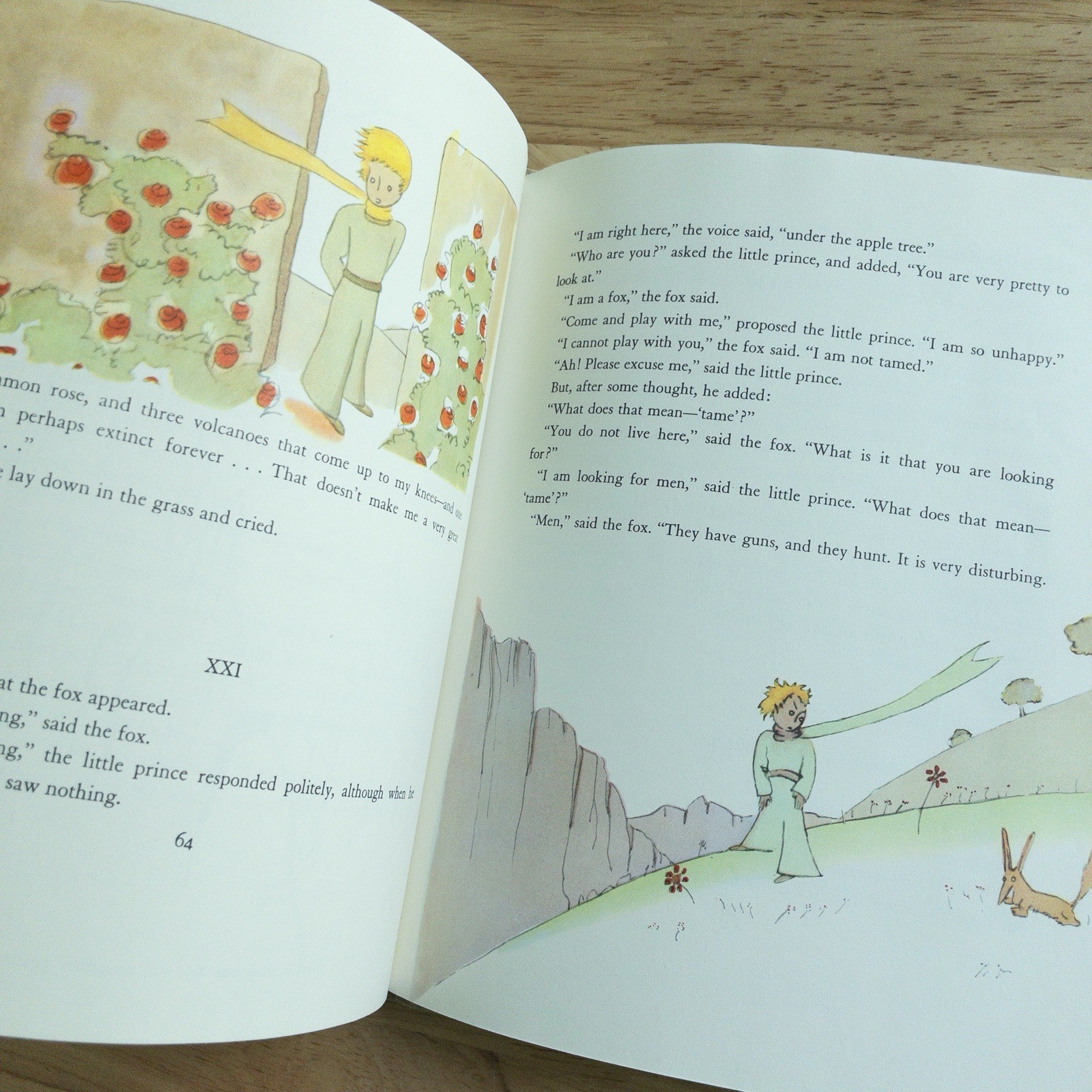 The Little Prince by Antoine De Saint-Exupery Hardcover DJ Harcourt Brace