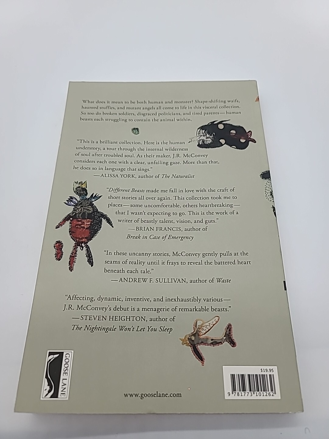 Different Beasts, J.R. McConvey, Paperback Brand New
