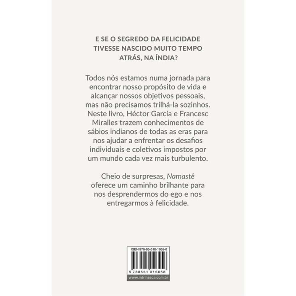 Livro: Namaste – Francesc Miralles, Hector Garcia (Em Portugues do Brasil)