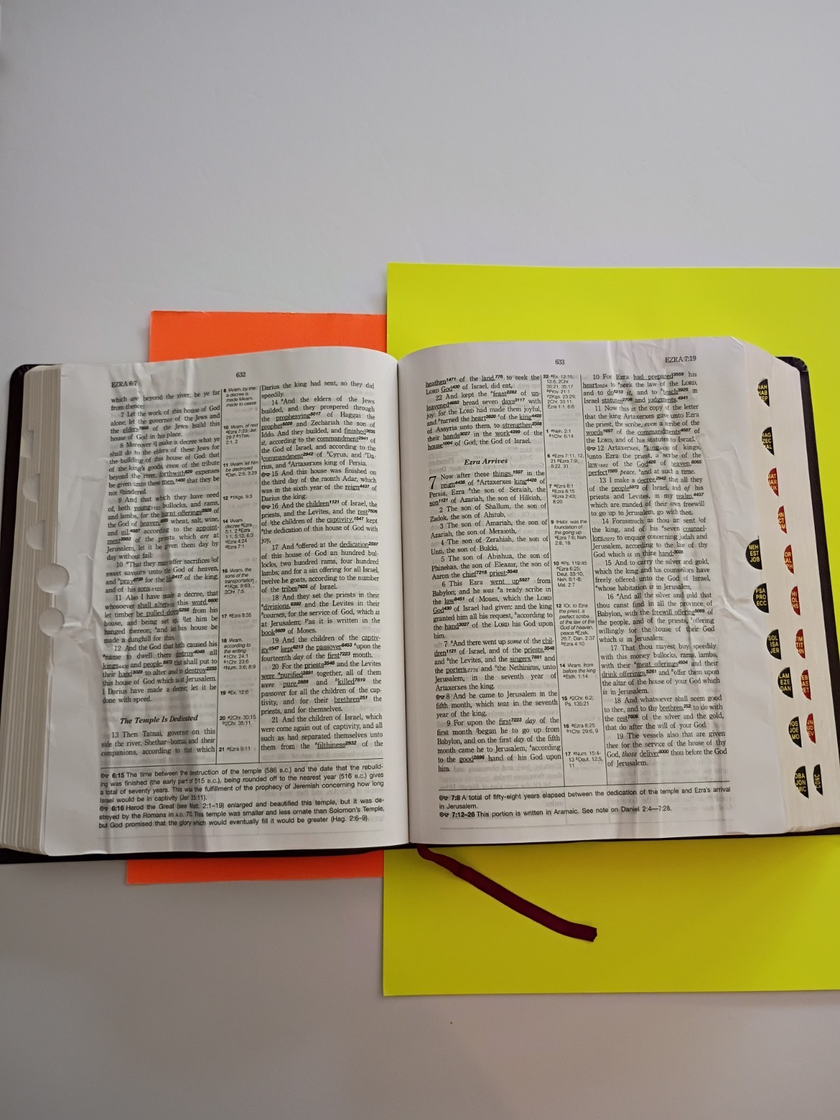 AMG KJV Hebrew-Greek Key Word Study Bible Warren Patrick Baker Bonded Index maps