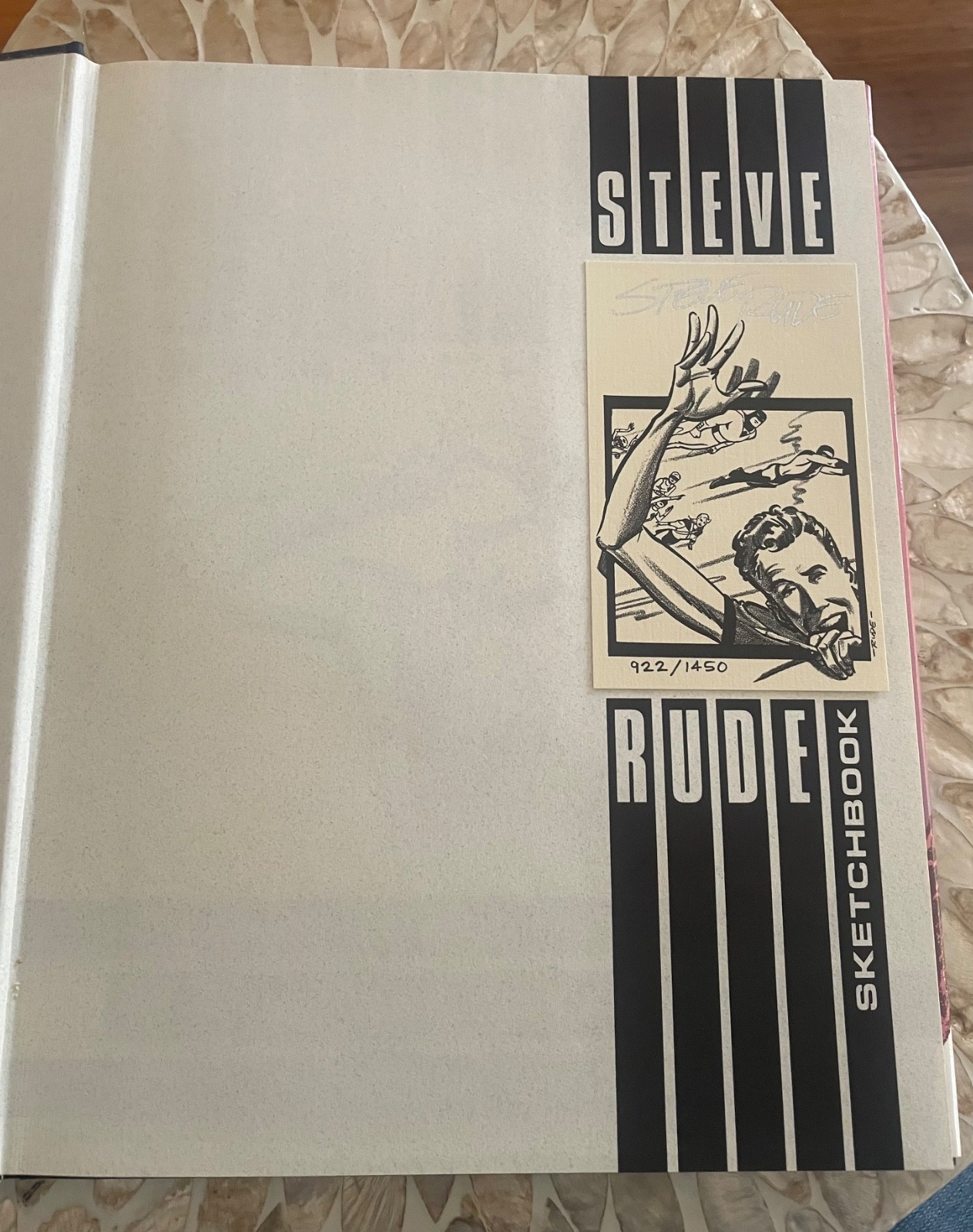 Steve Rude Sketchbook Limited Edition Hardcover – Signed & Numbered